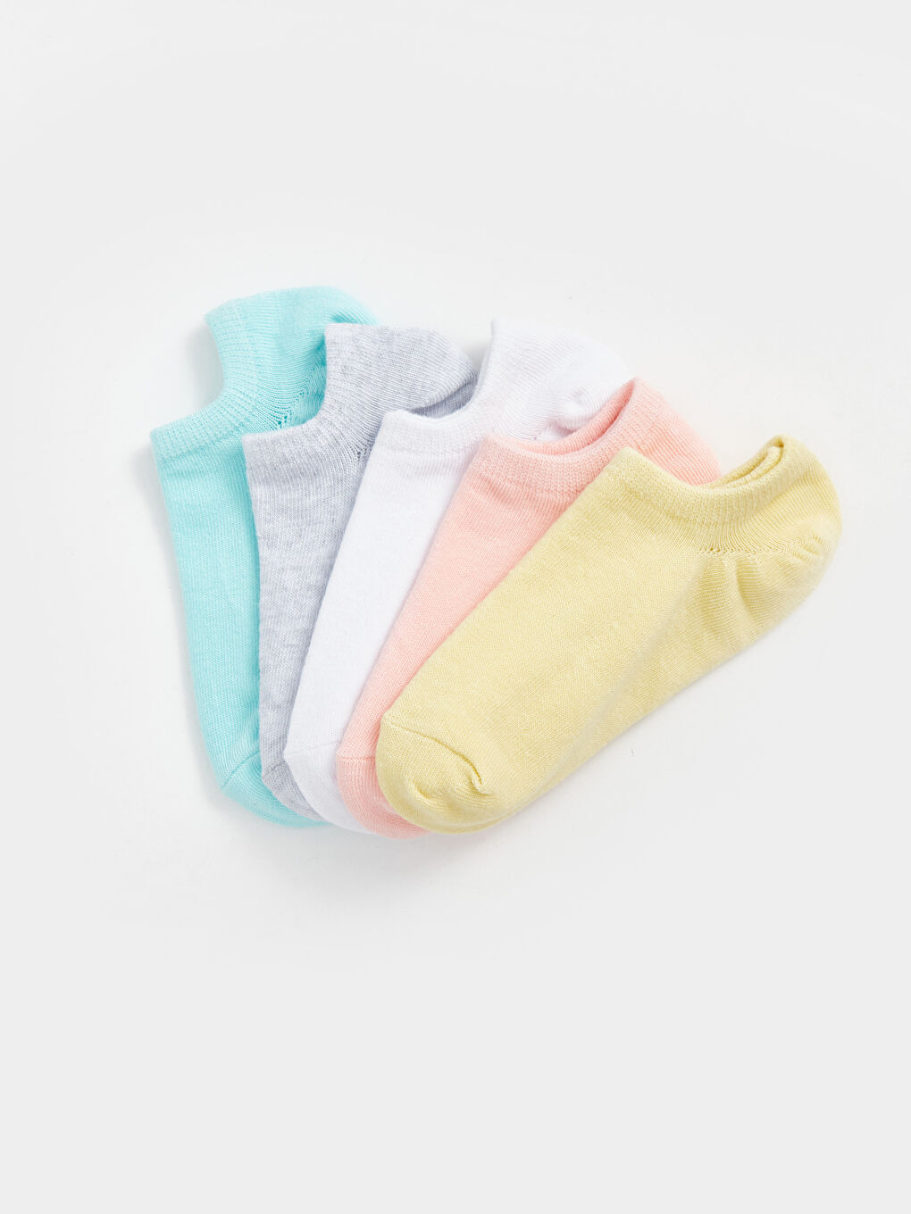Lot de 5 Chaussettes d'entraînement Basiques pour Filles-1