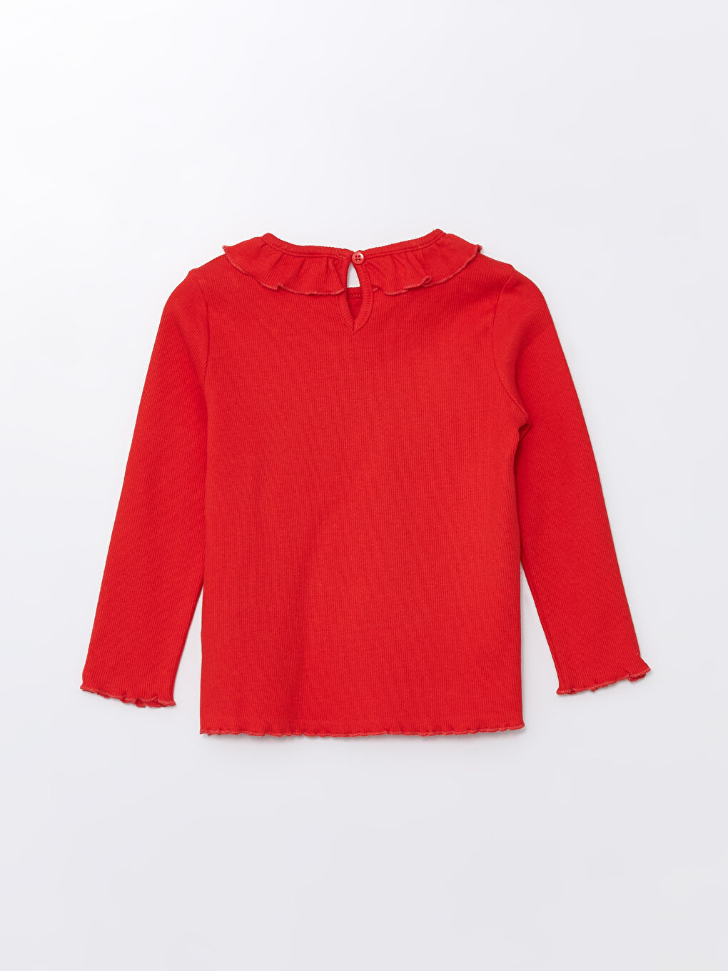 Crew Neck Long Sleeve Baby Girl T-Shirt -S4MD32Z1-GYE