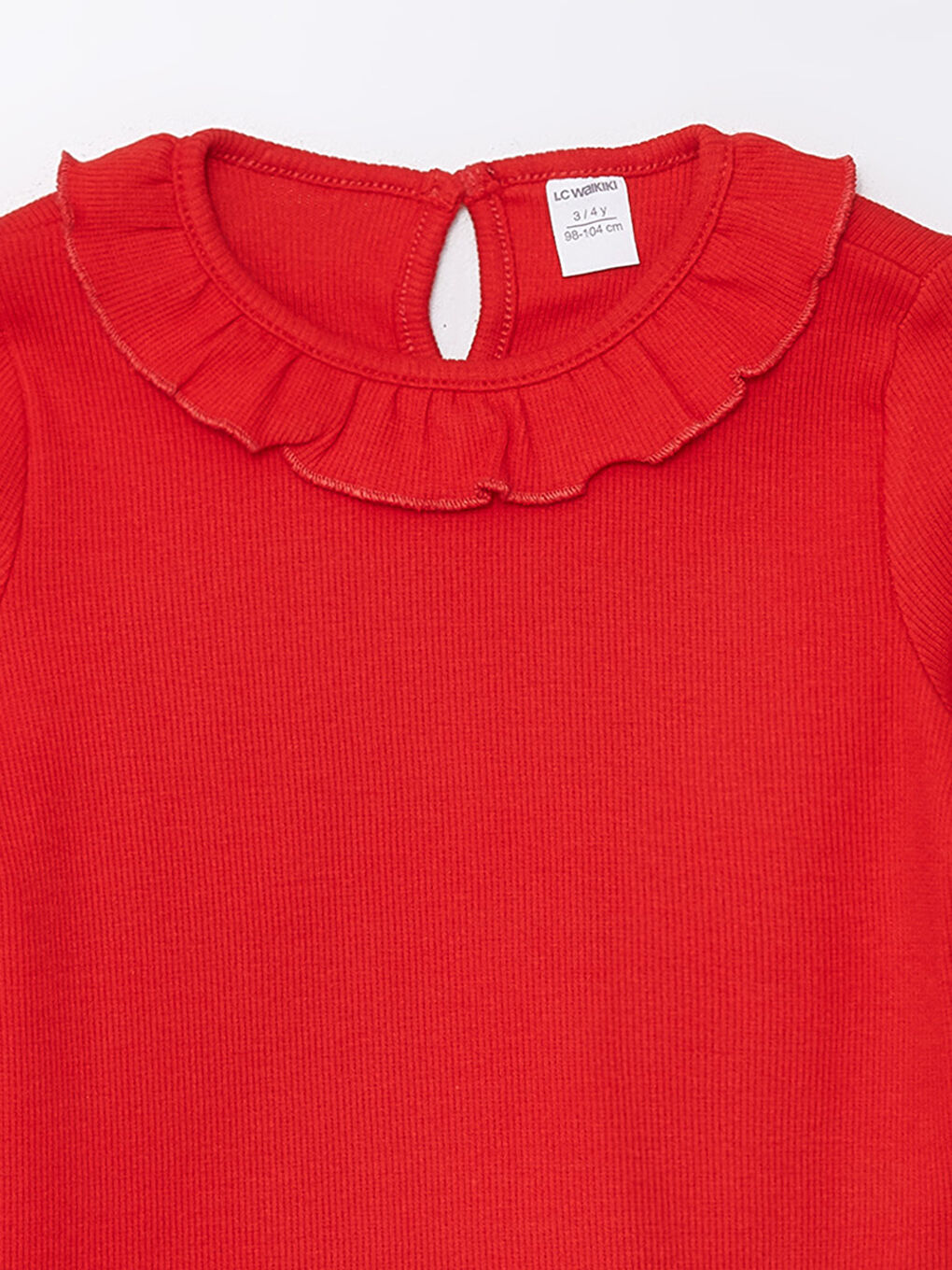 Crew Neck Long Sleeve Baby Girl T-Shirt -S4MD32Z1-GYE