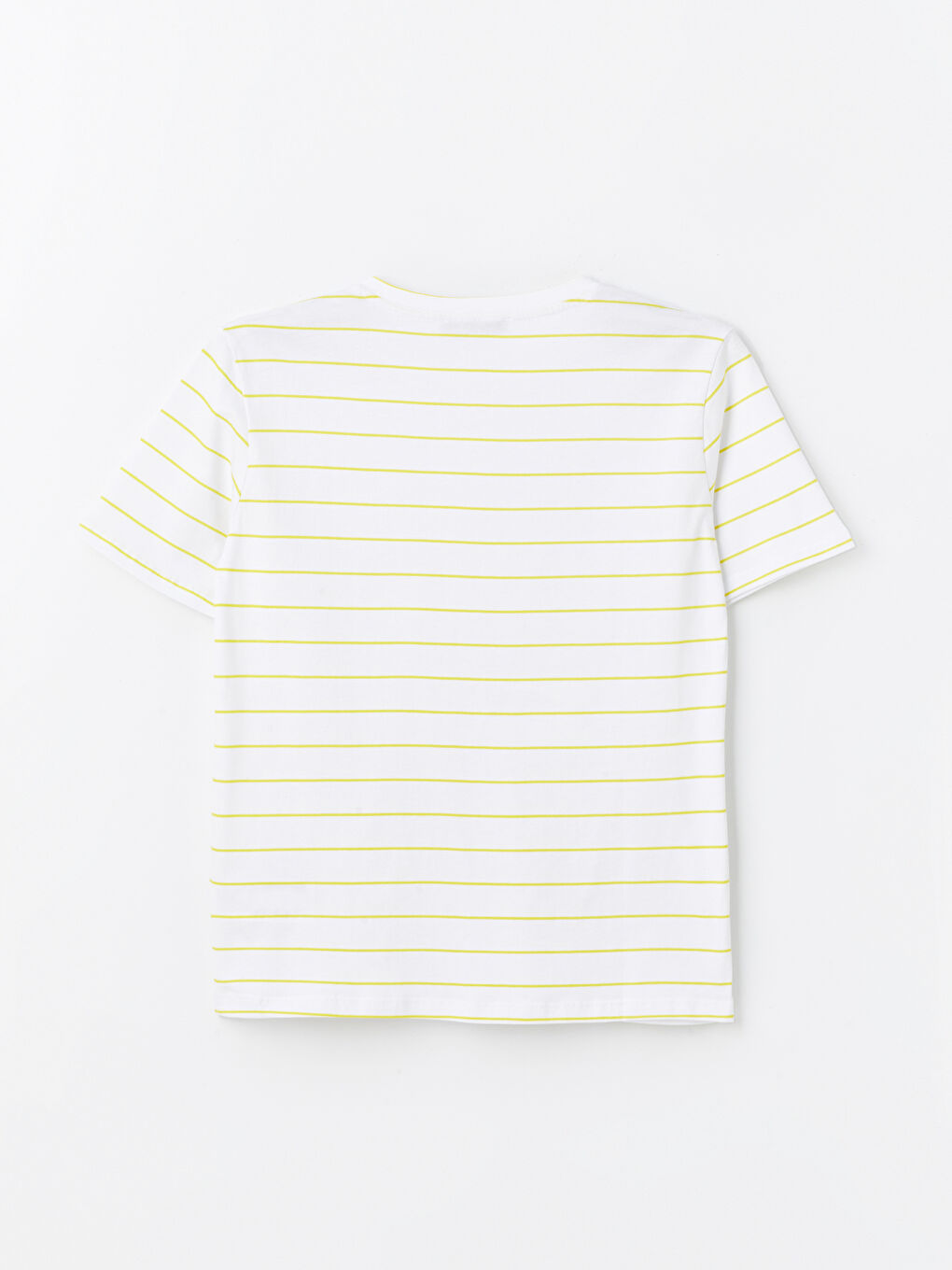 Crew Neck Striped Short Sleeve Women's T-Shirt -S4MD44Z8-LKF