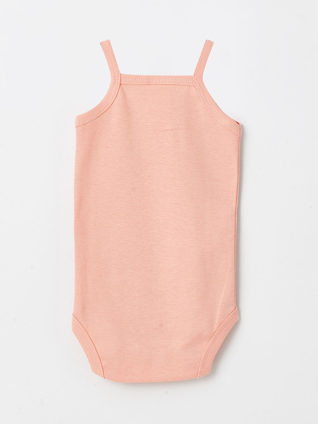 Ekru Bisiklet Yaka Kız Bebek Çıtçıtlı Bodysuit 2'li-2