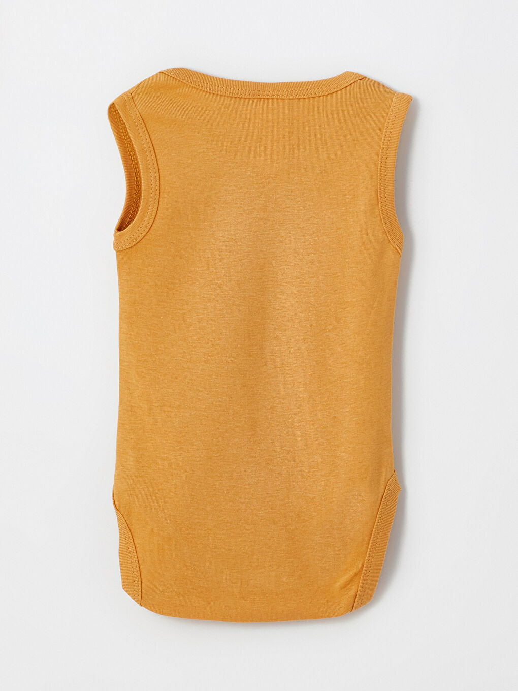 Luggi Baby Kahverengi Bisiklet Yaka Erkek Bebek Çıtçıtlı Bodysuit 2'li - 2