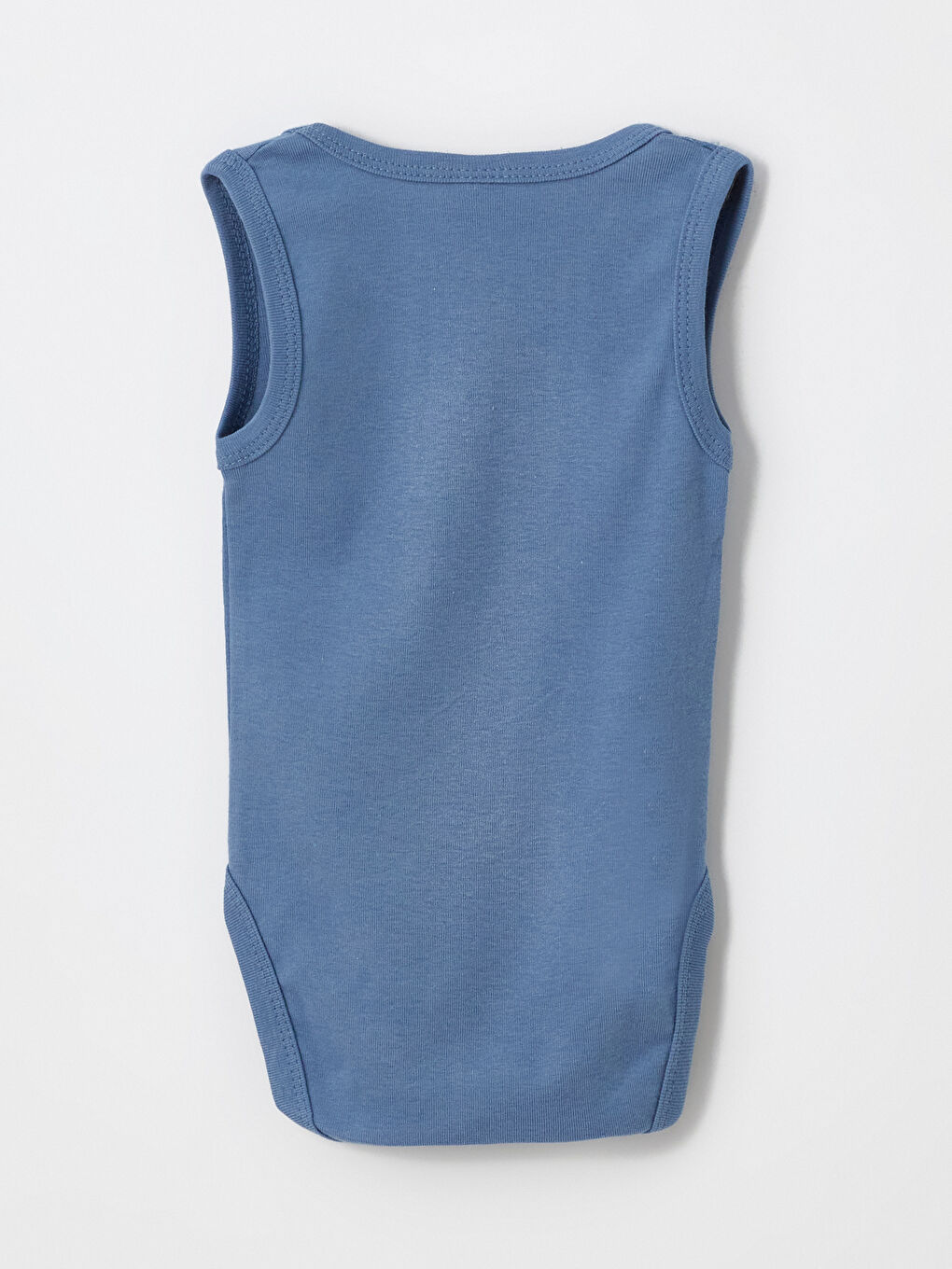 İndigo Bisiklet Yaka Erkek Bebek Çıtçıtlı Body 2'li-2