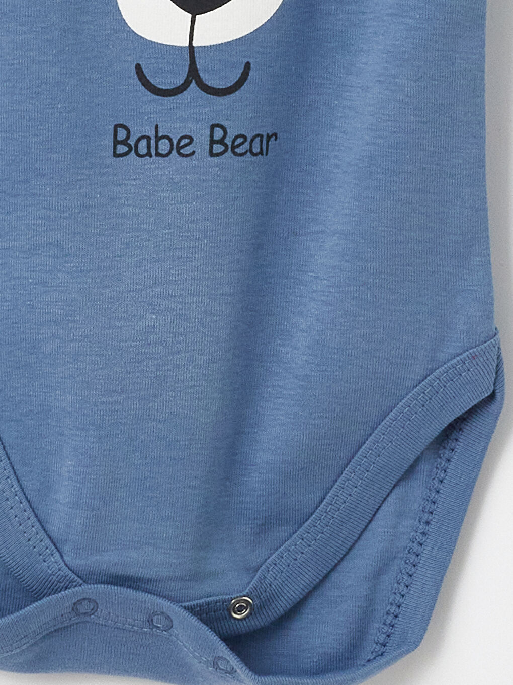 İndigo Bisiklet Yaka Erkek Bebek Çıtçıtlı Body 2'li-6