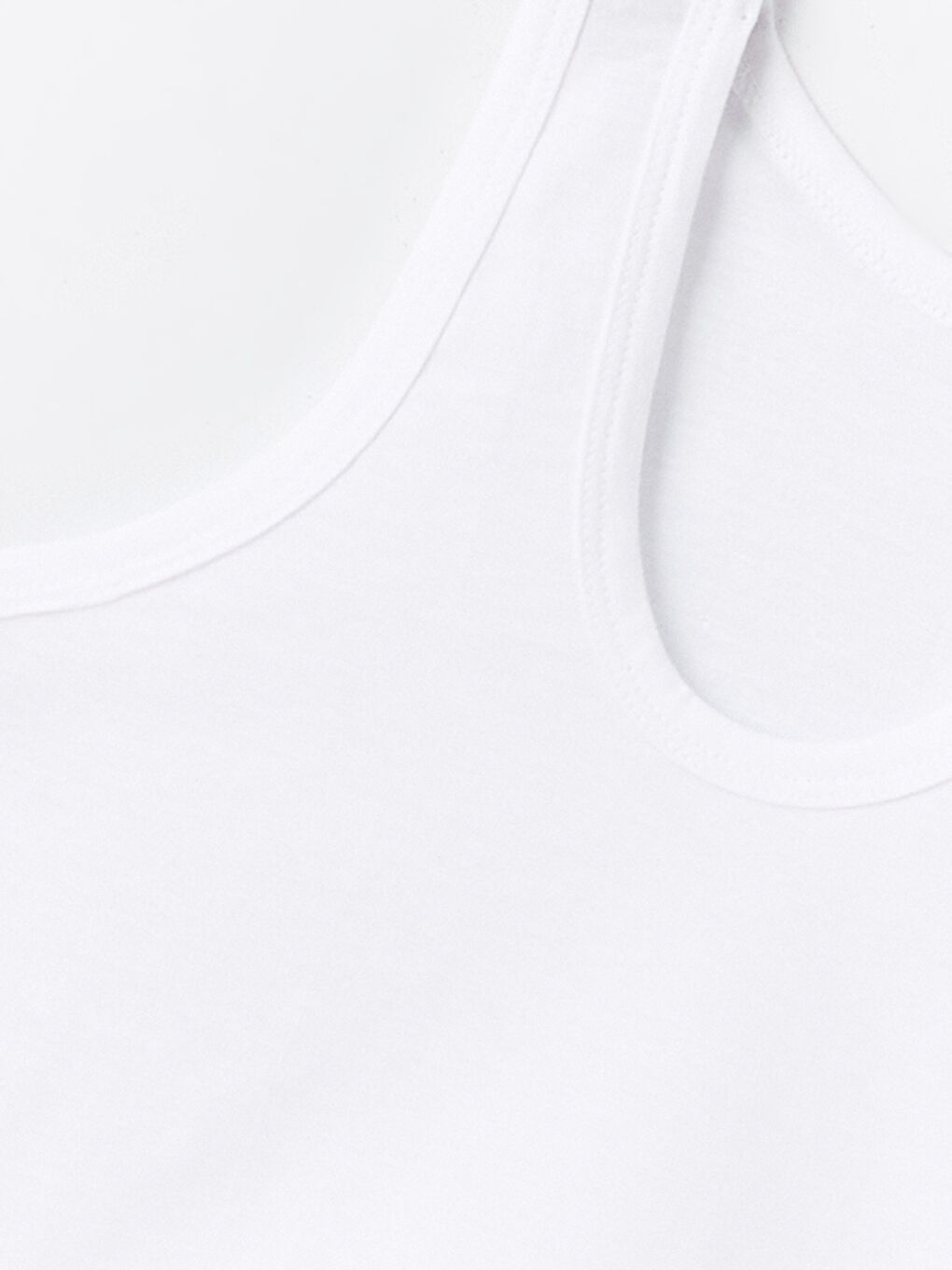 Beyaz Bisiklet Yaka Erkek Çocuk Atlet 2'li-4