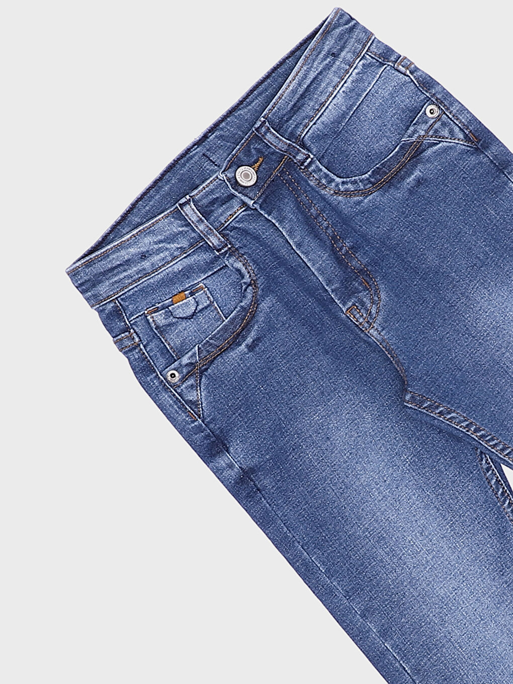 جينز للأولاد بخصر مرن قابل للتعديل-3