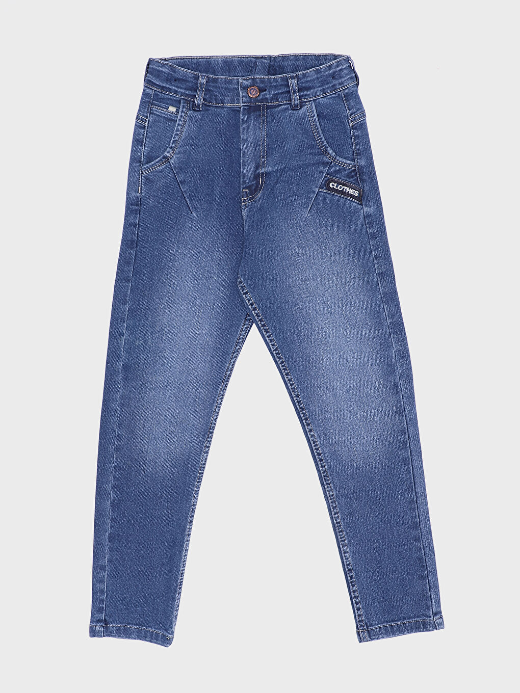 جينز للأولاد بخصر مرن قابل للتعديل