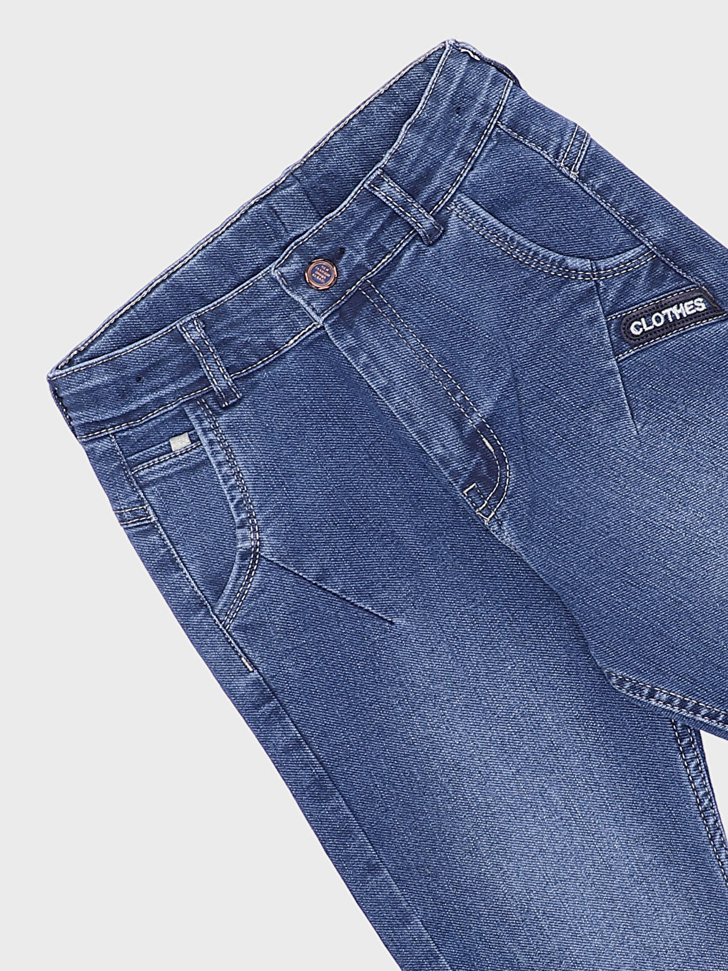 جينز للأولاد بخصر مرن قابل للتعديل-2