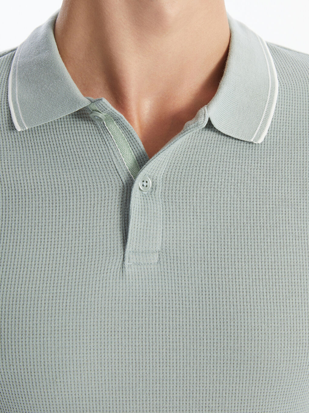 LCW Vision Polo Neck Short Sleeve Men's T-Shirt -S4MG53Z8-F0S