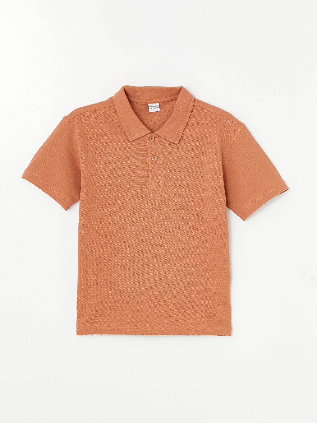 Comfortable Fit Polo Neck Boy's T-Shirt -S4MG57Z4-RJB