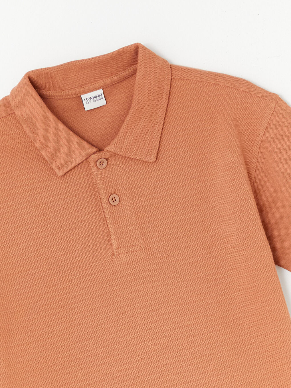 Comfortable Fit Polo Neck Boy's T-Shirt -S4MG57Z4-RJB