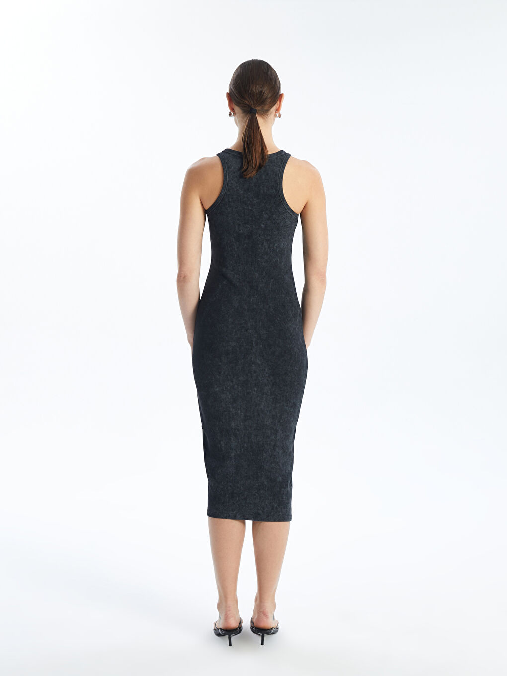 Women's Crew Neck Straight Bodycon Dress -S4MG60Z8-R17