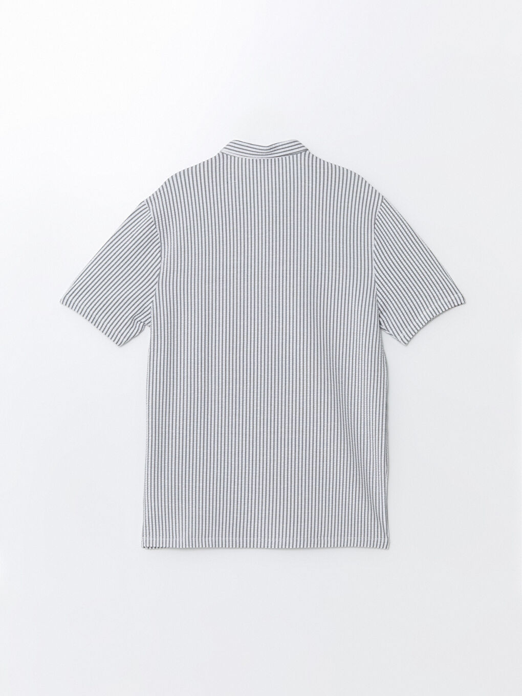 Grandad Collar Short Sleeve Men's T-Shirt -S4MG91Z8-LEG