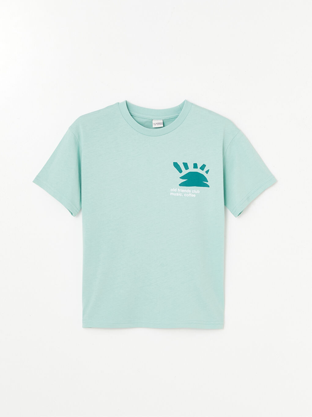 Relaxed Fit Crew Neck Boys' T-Shirt -S4MH33Z4-YL6