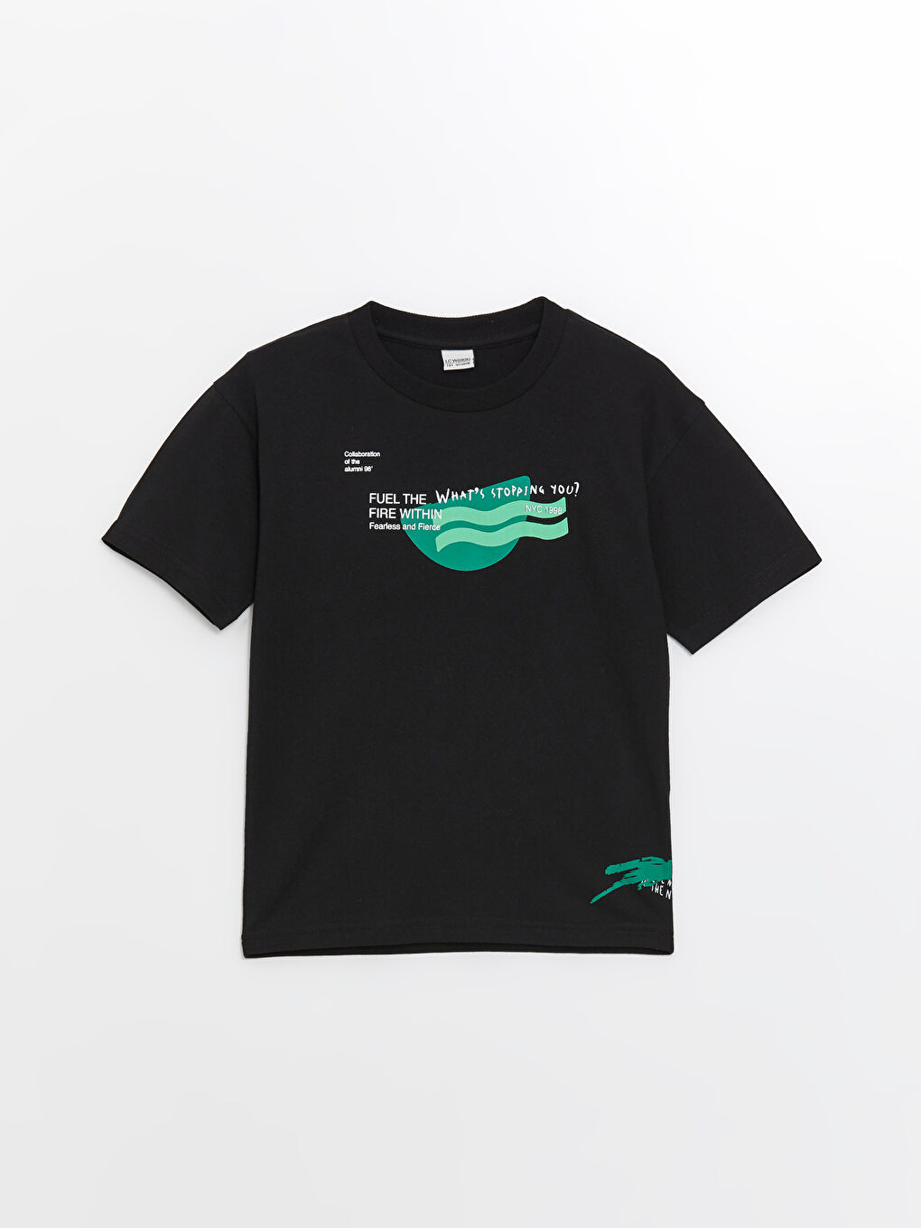 Crew Neck Oversize Boy's T-Shirt -S4MH47Z4-CVL