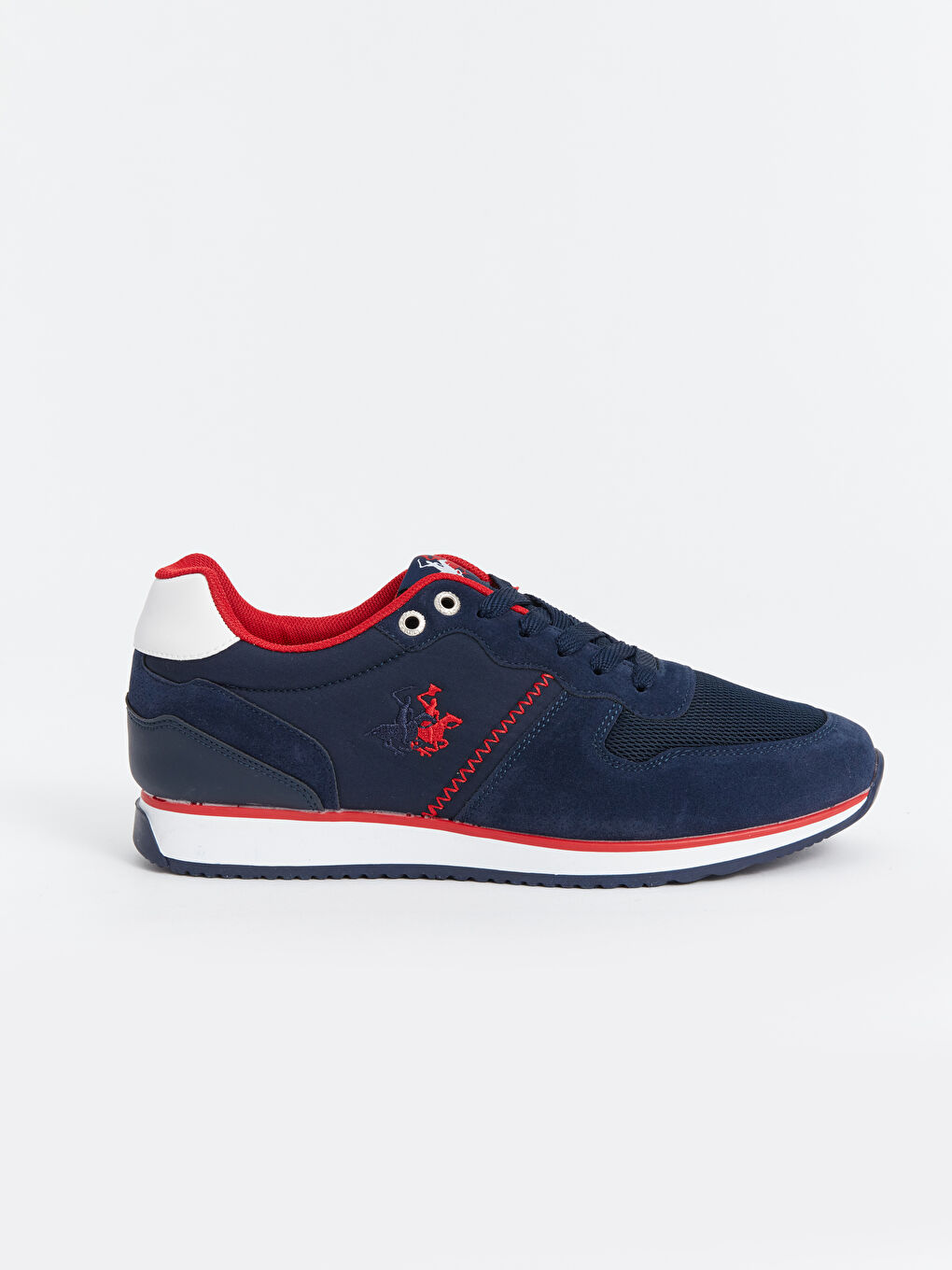 Lacivert Bağcıklı Erkek Spor Ayakkabı-1