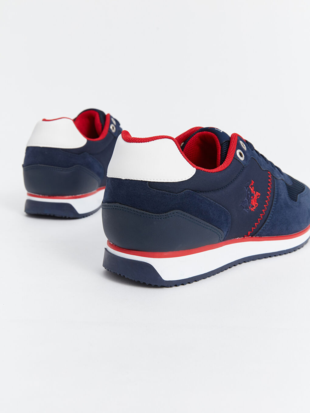 Lacivert Bağcıklı Erkek Spor Ayakkabı-4
