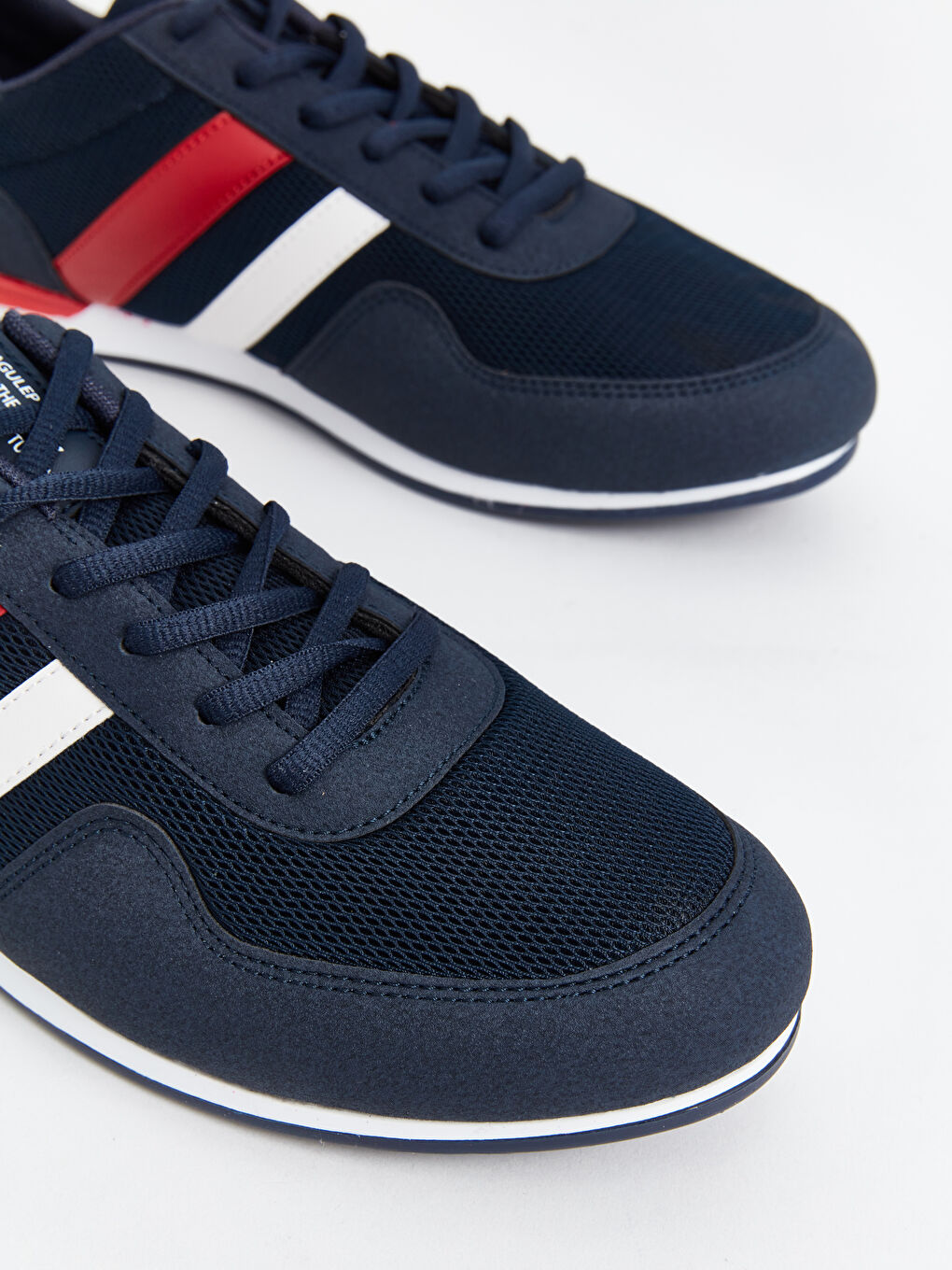 Lacivert Bağcıklı Erkek Spor Ayakkabı-2