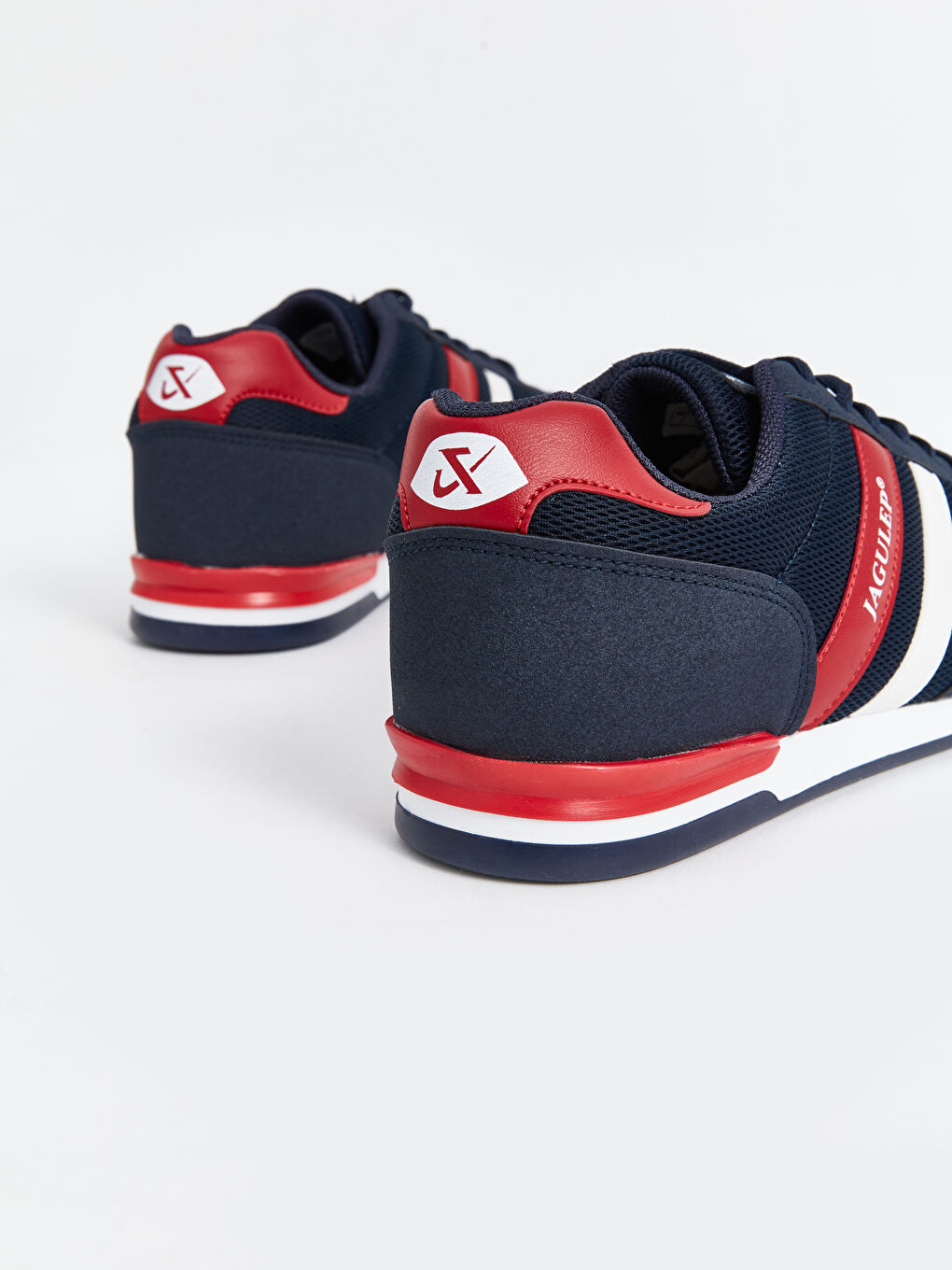 Lacivert Bağcıklı Erkek Spor Ayakkabı-4