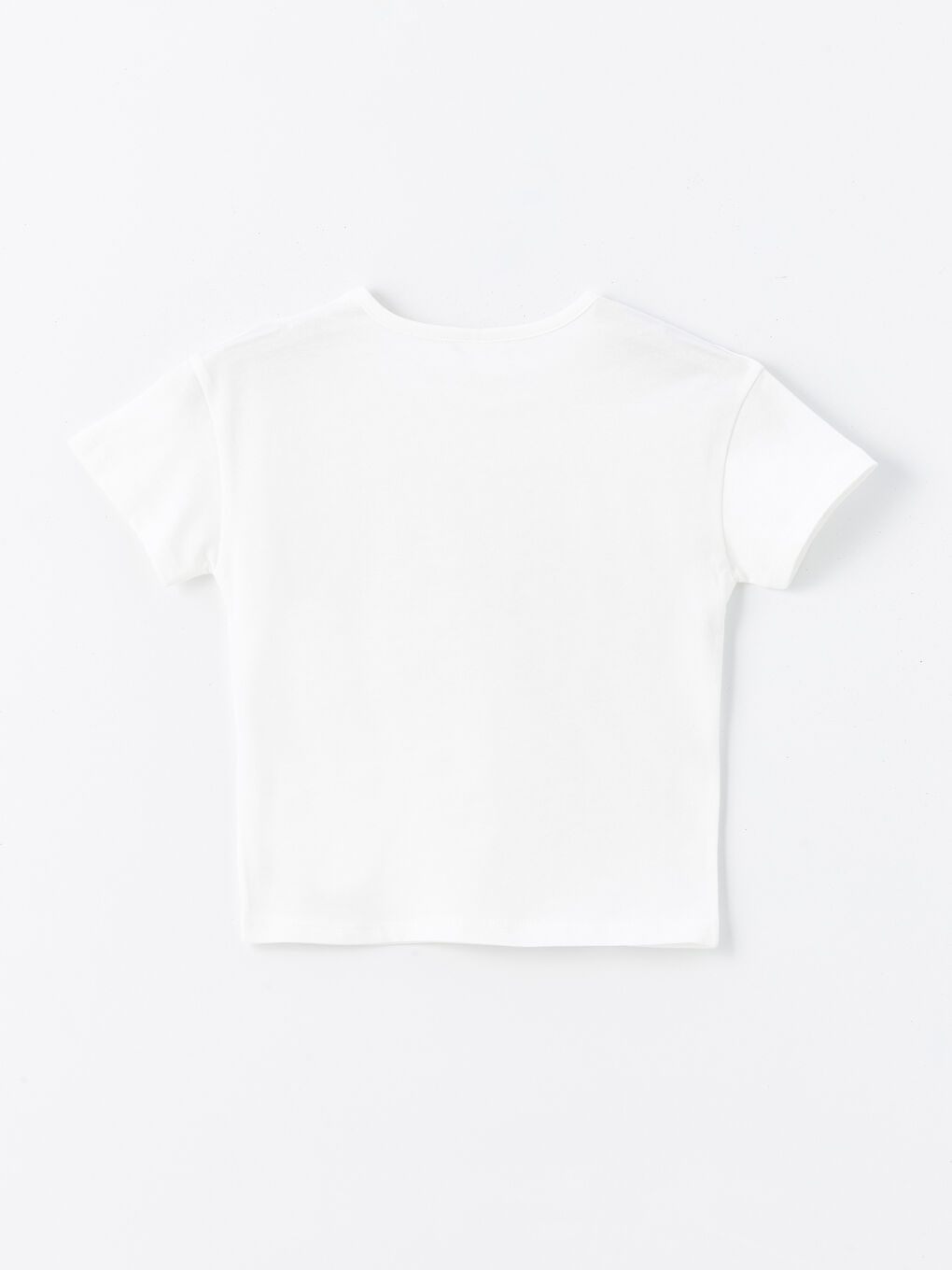 Crew Neck Short Sleeve Floral Baby Girl T-Shirt, Pack of 2-2