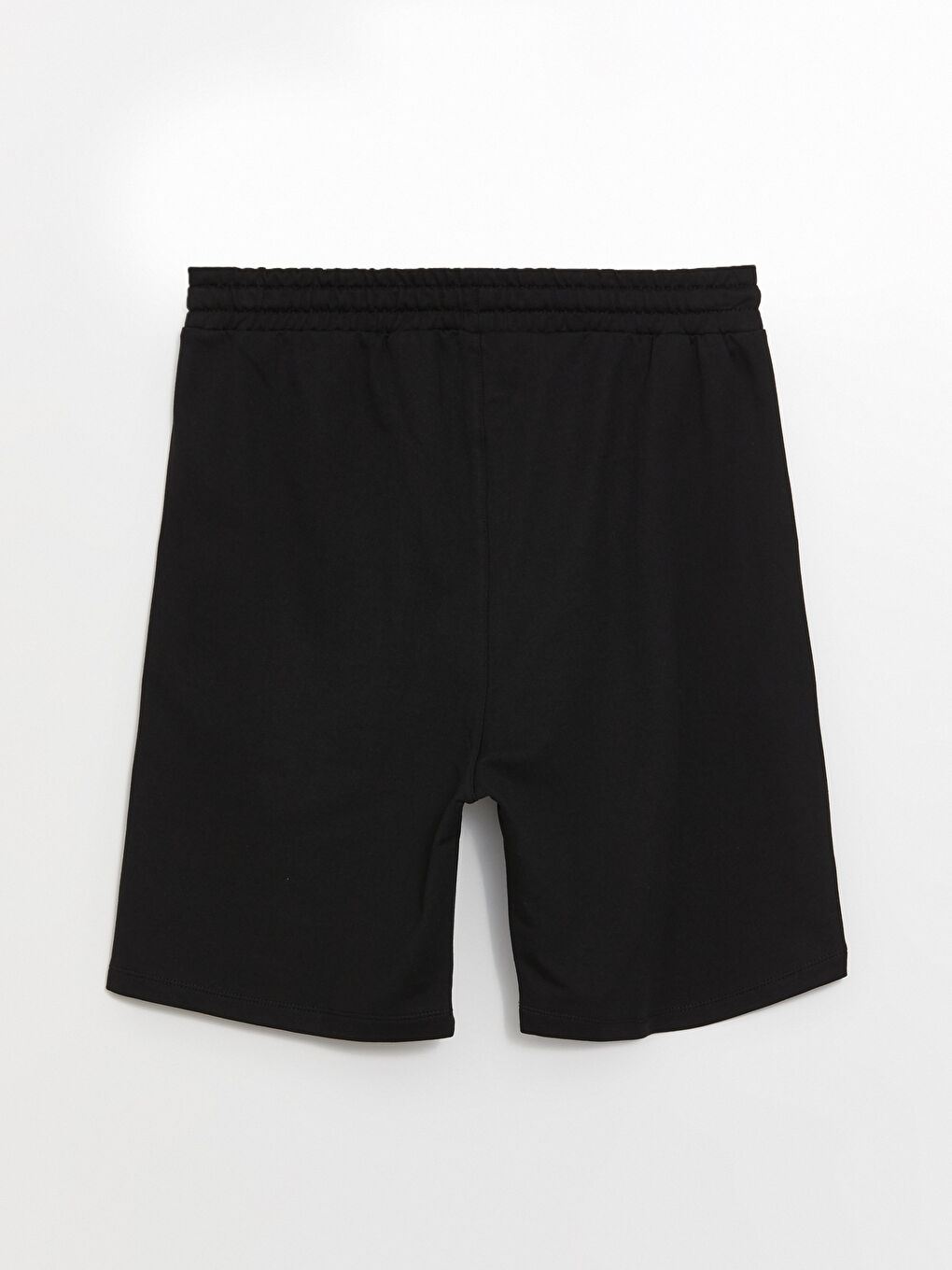 Siyah Standart Kalıp Erkek Şort-6