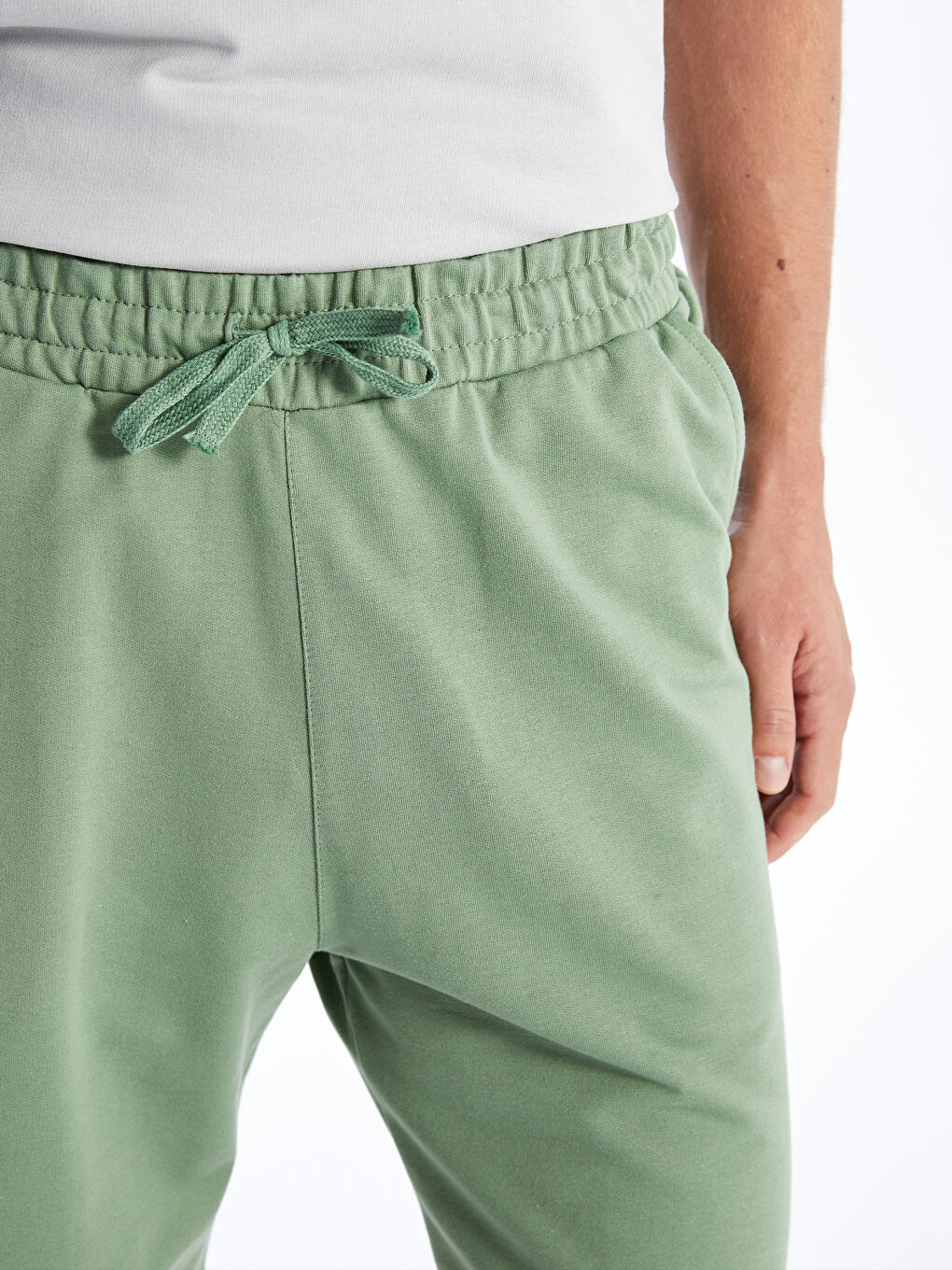 Yeşil Standart Kalıp Erkek Şort-2