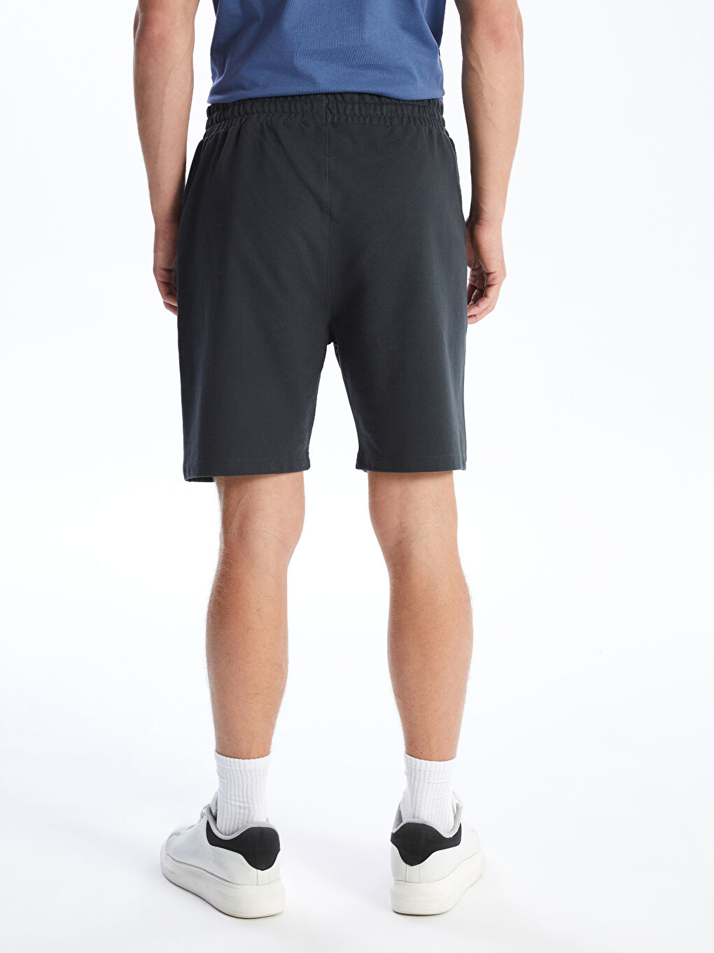 LCW ECO Gri Standart Kalıp Erkek Şort - 4