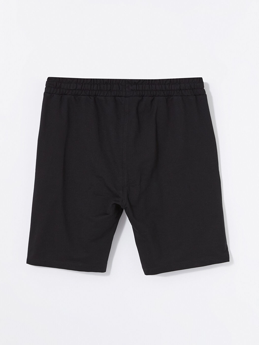 Siyah Standart Kalıp Erkek Şort-6