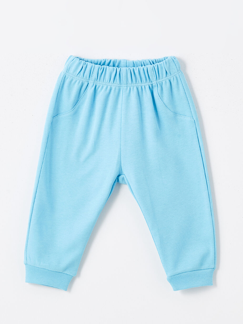 Turkuaz Kapüşonlu Erkek Bebek Takım-3