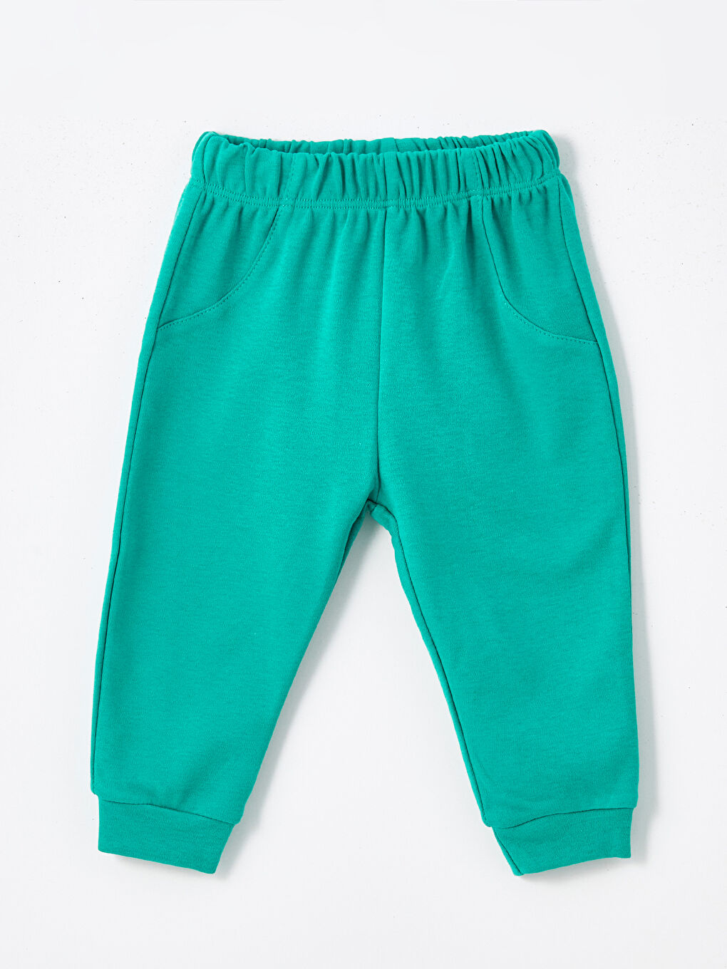 Yeşil Kapüşonlu Erkek Bebek Takım-3