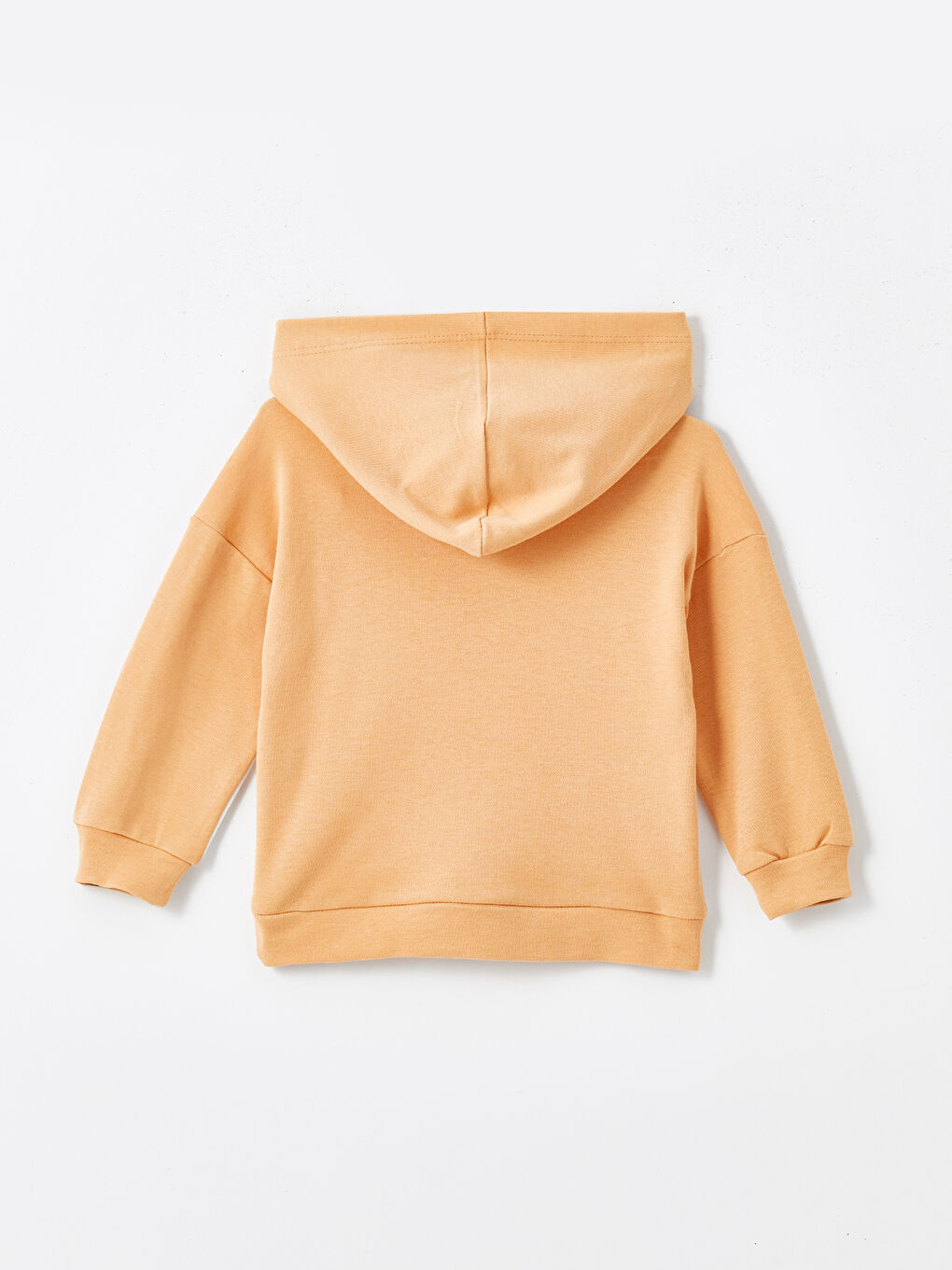 Turuncu Kapüşonlu Erkek Bebek Takım-2