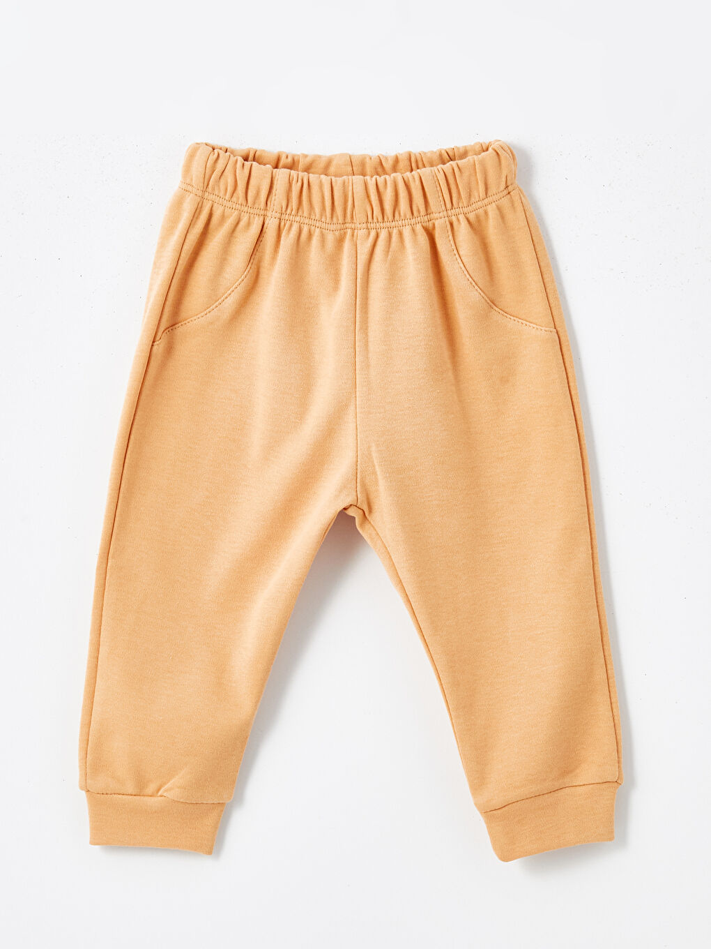 Turuncu Kapüşonlu Erkek Bebek Takım-3