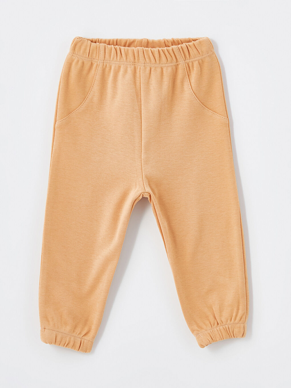 Turuncu Kapüşonlu Erkek Bebek Takım-4