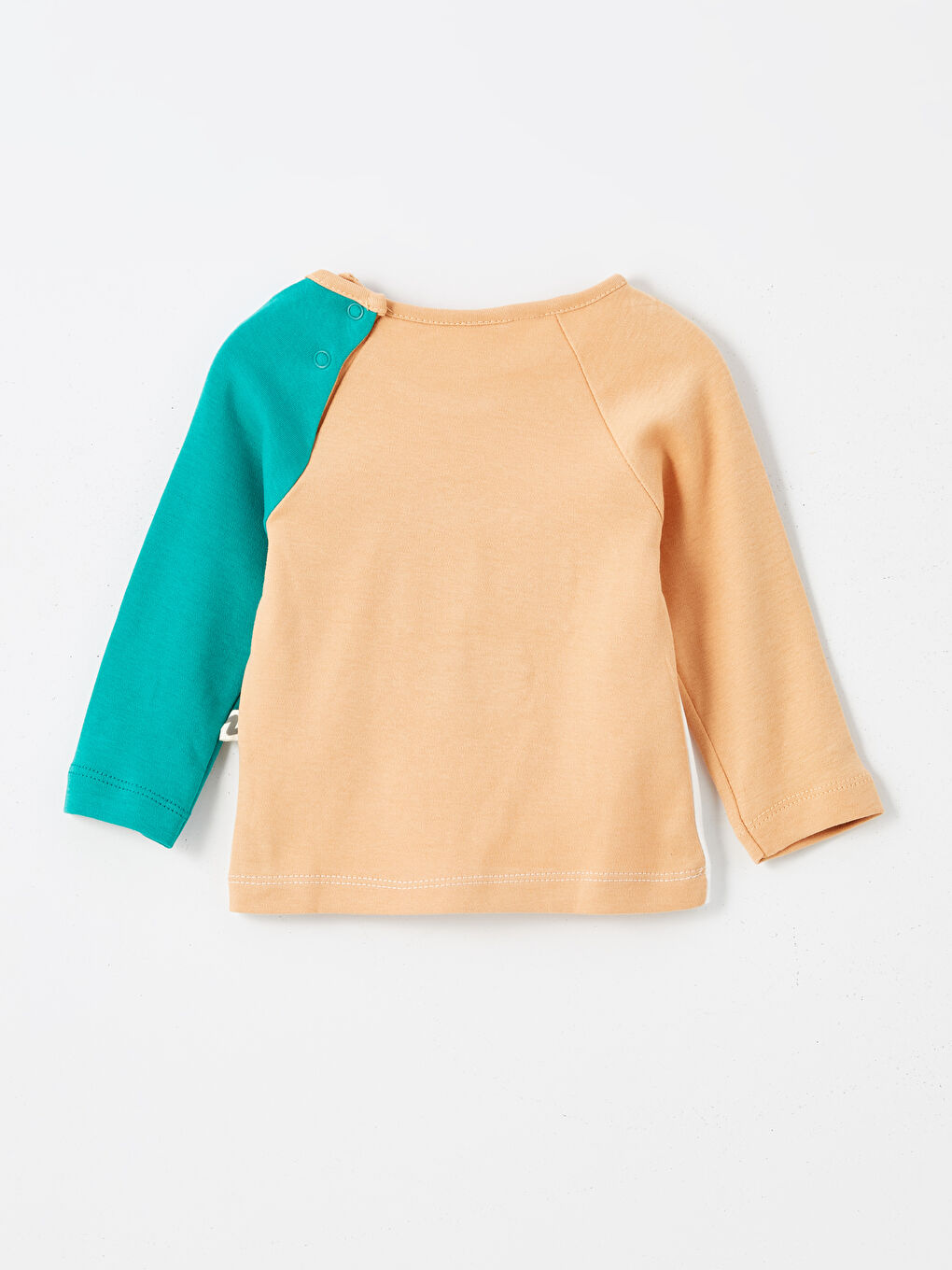 Turkuaz Bisiklet Yaka Erkek Bebek Takım-2