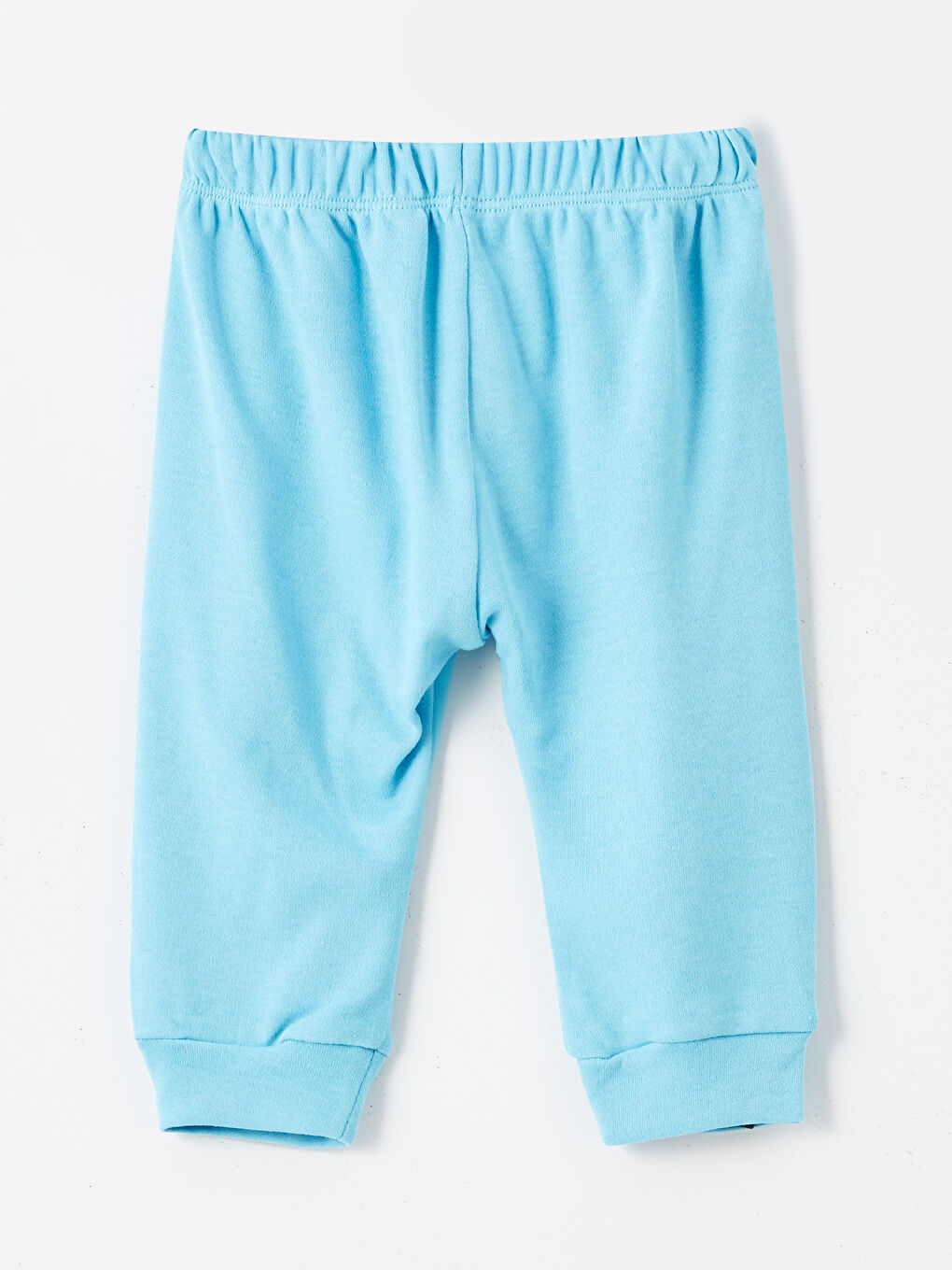 Turkuaz Bisiklet Yaka Erkek Bebek Takım-4