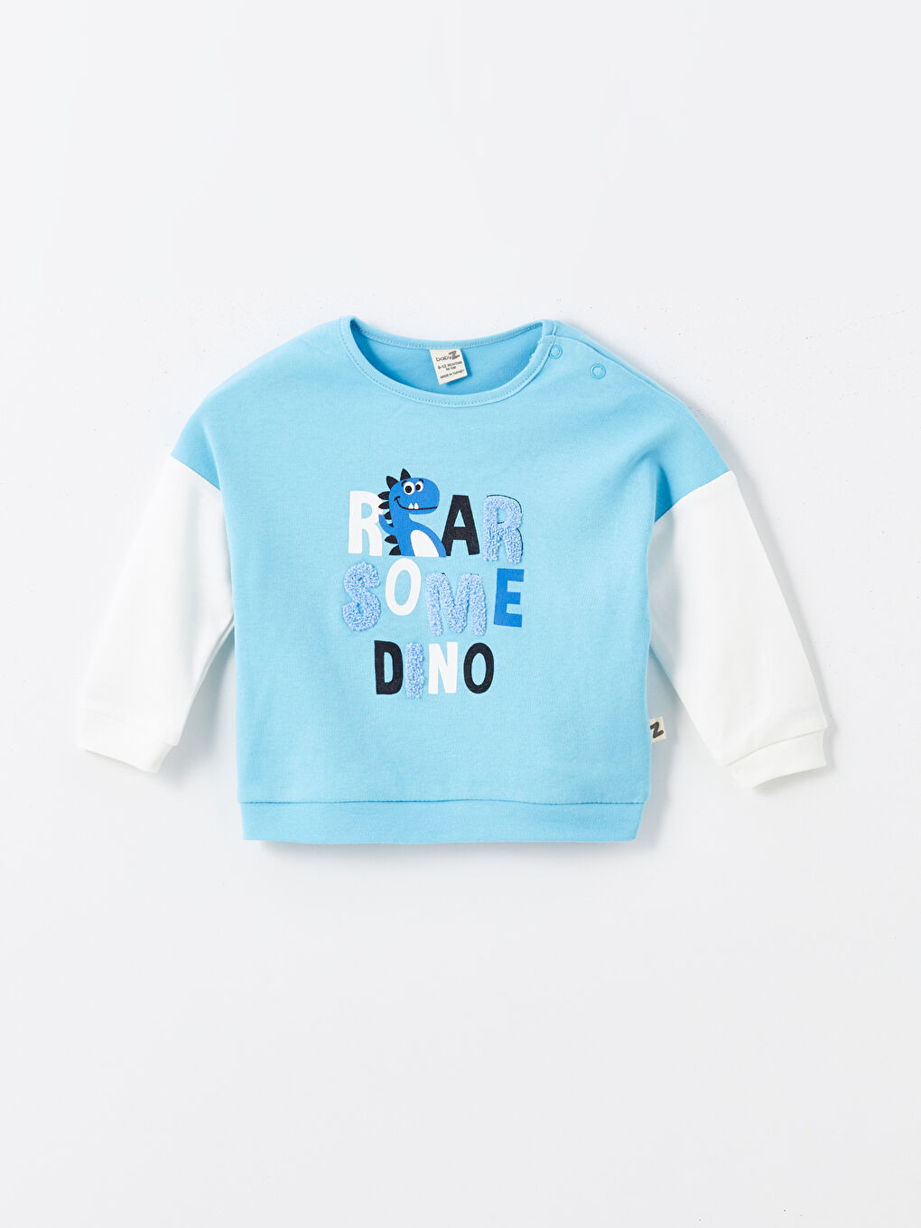 Turkuaz Bisiklet Yaka Erkek Bebek Takım-1