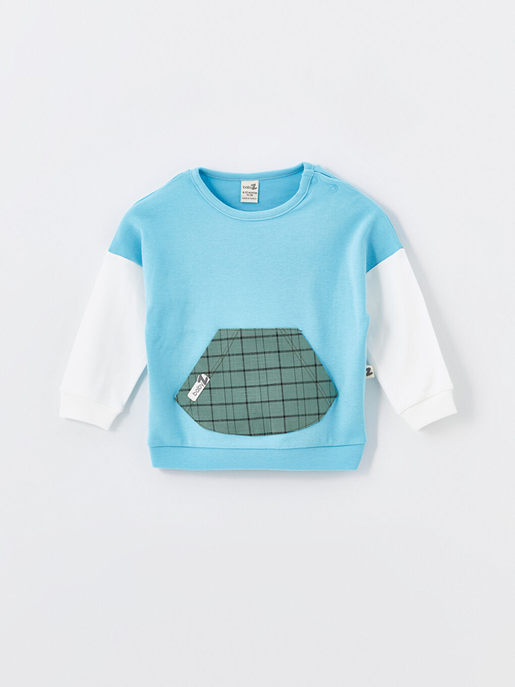 Turkuaz Bisiklet Yaka Erkek Bebek Takım