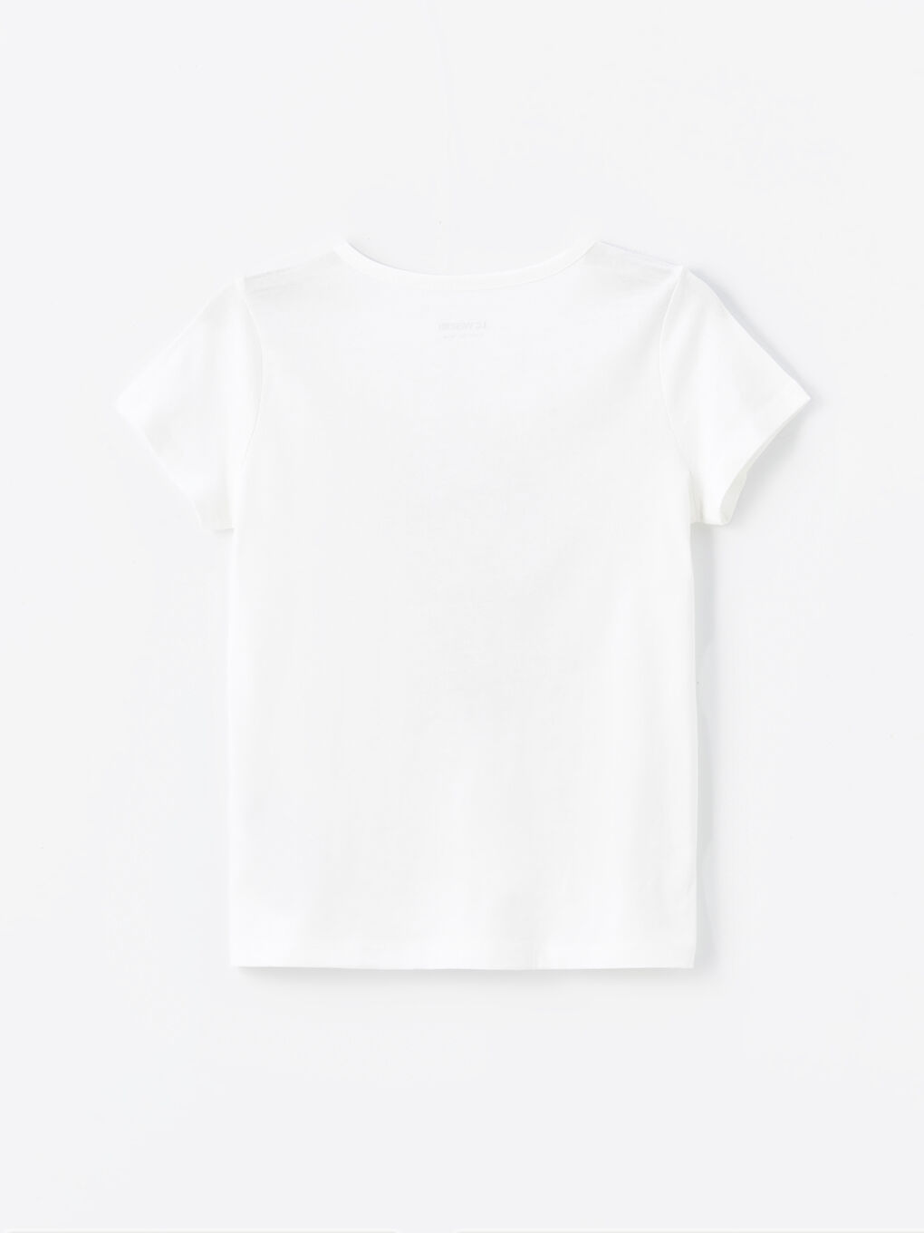 Crew Neck Printed Short Sleeve Girls' T-Shirt -S4MJ66Z4-R9J