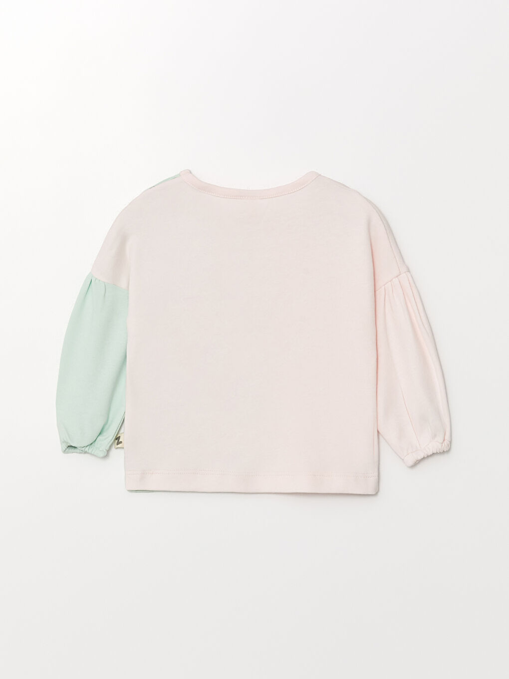 Pembe Bisiklet Yaka Kız Bebek Takım-2