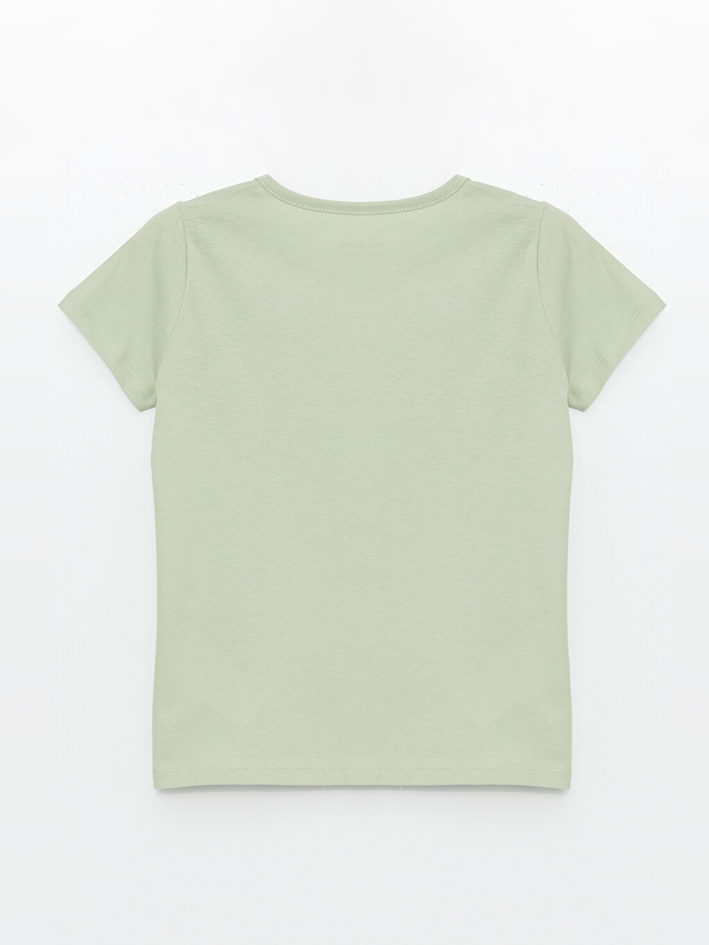 T-shirt Me Jakë Të Rrumbullakët, I Stampuar, Me Mëngë Të Shkurtra Për Vajza-3