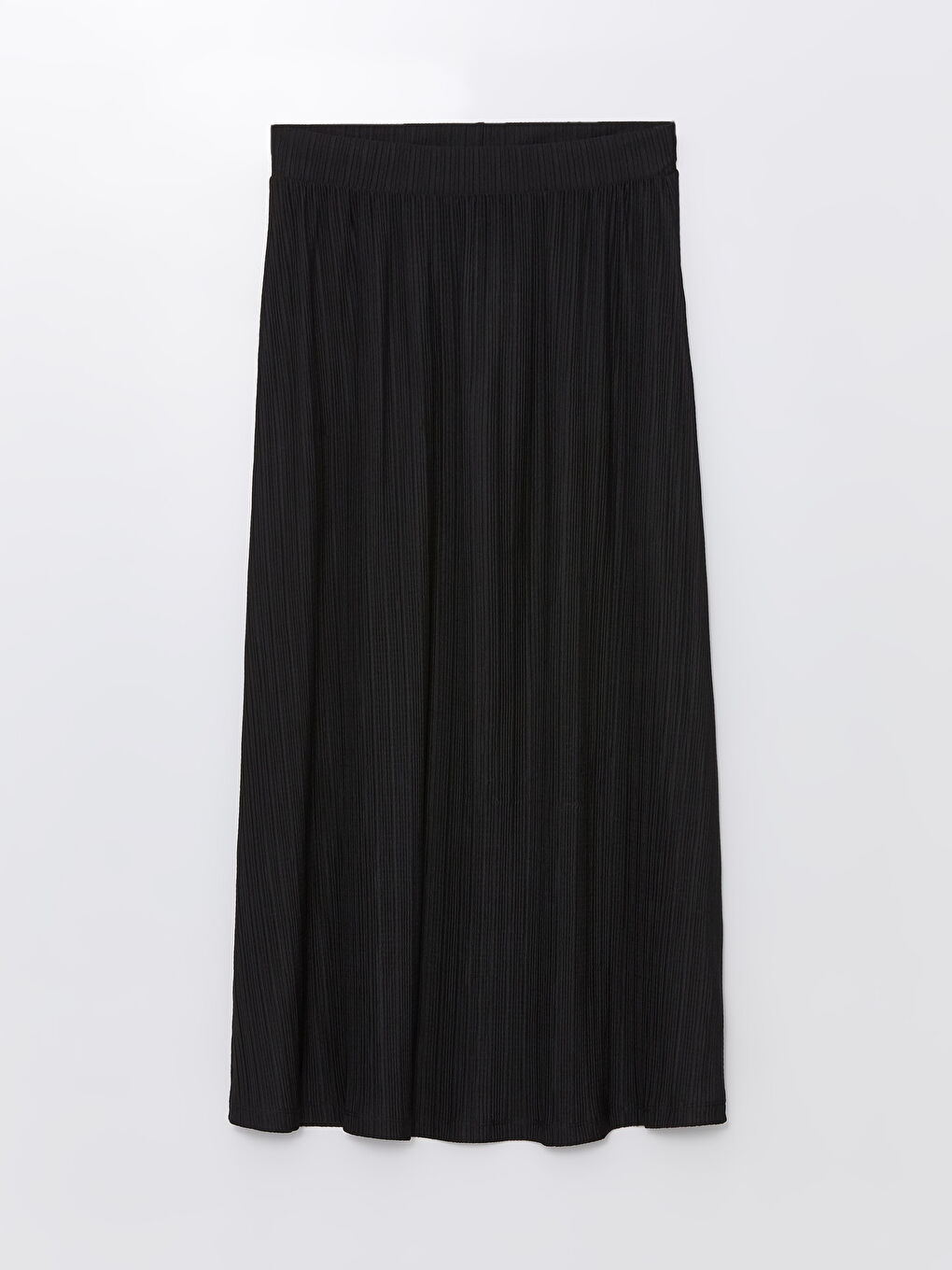 Women's Flared Straight Skirt With Elastic Waist -S4MK43Z8-CVL