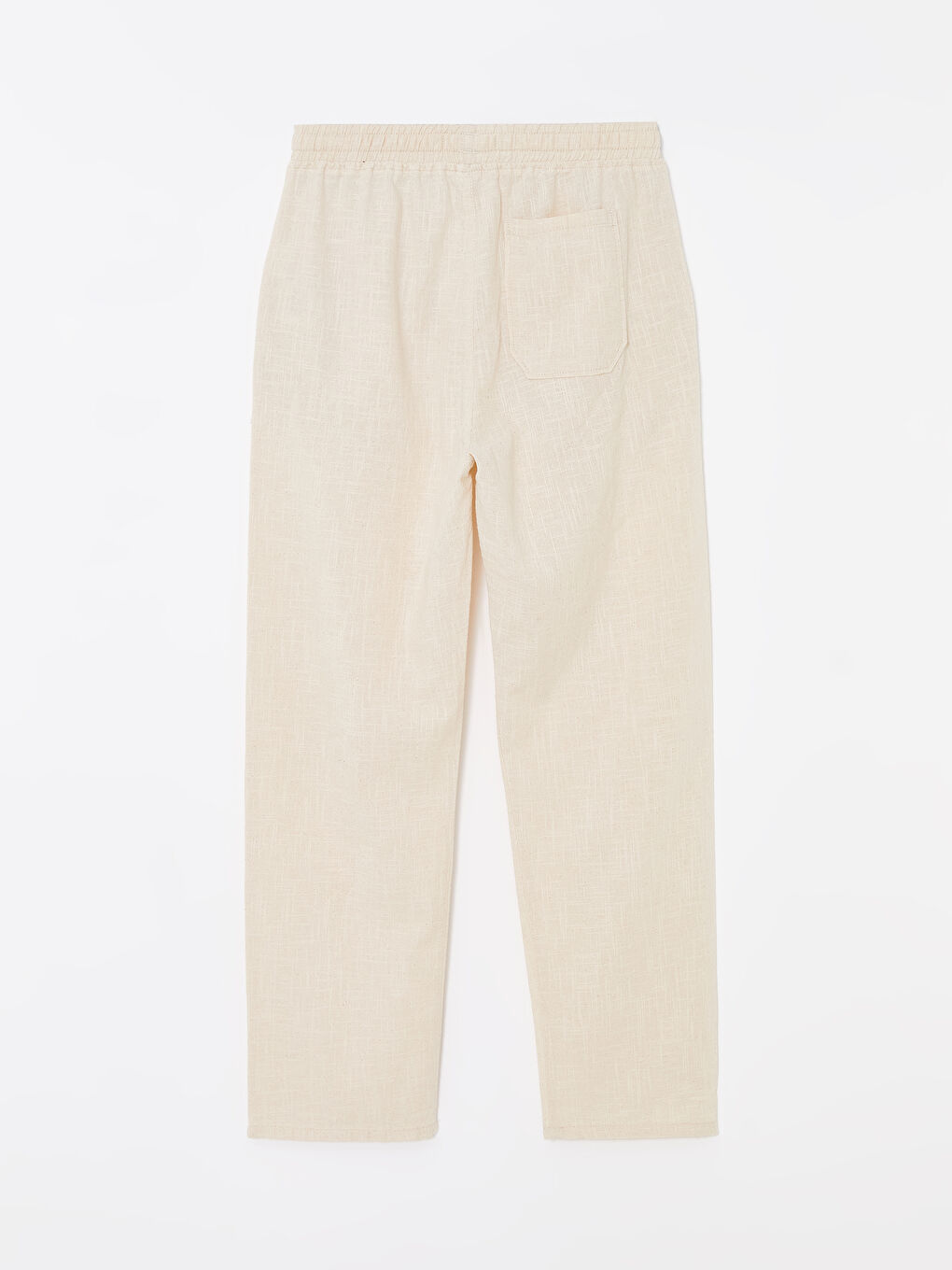 Bej Standart Kalıp Gabardin Erkek Pantolon-6