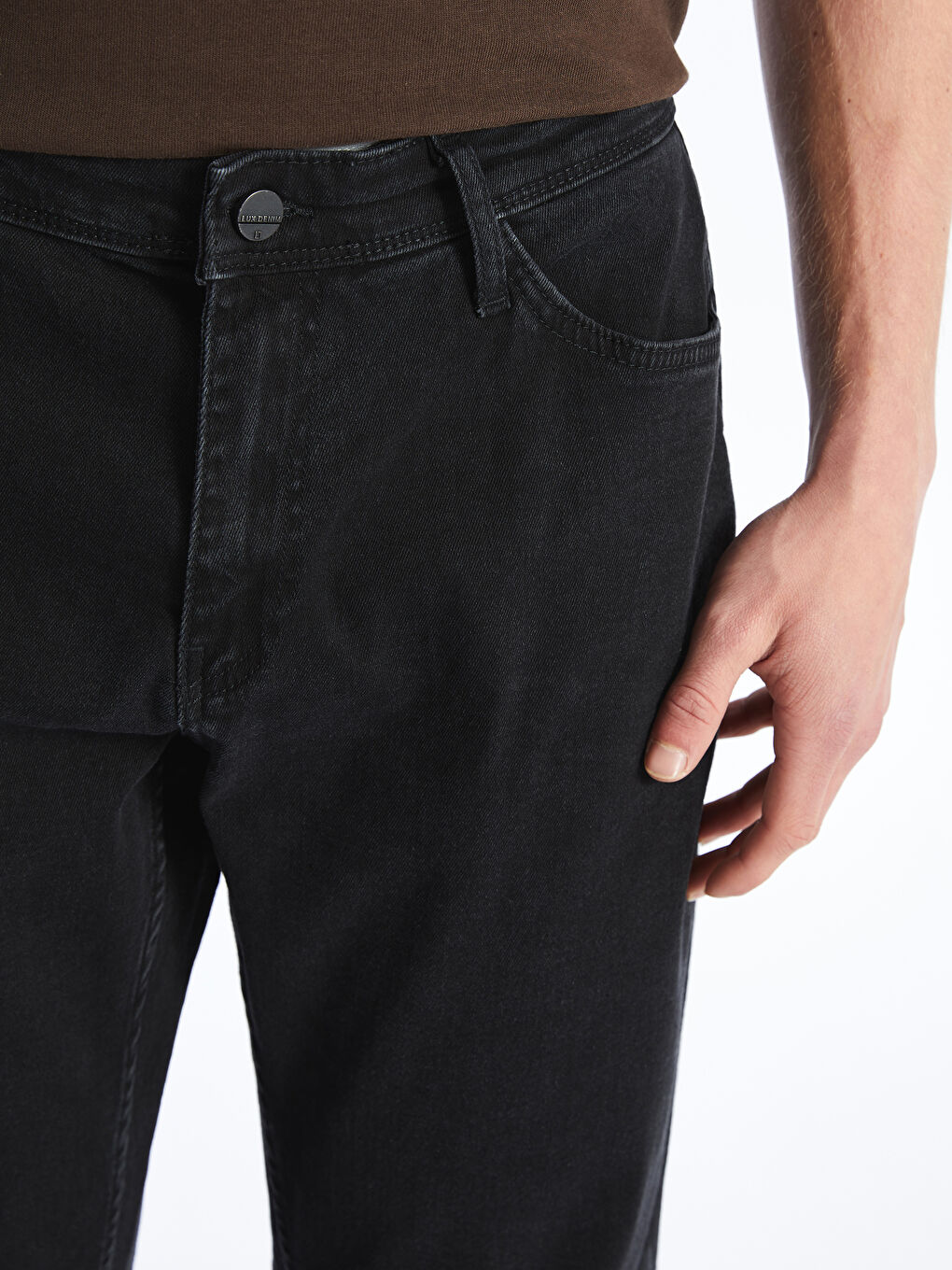 Siyah 779 Regular Fit Erkek Jean Pantolon-1