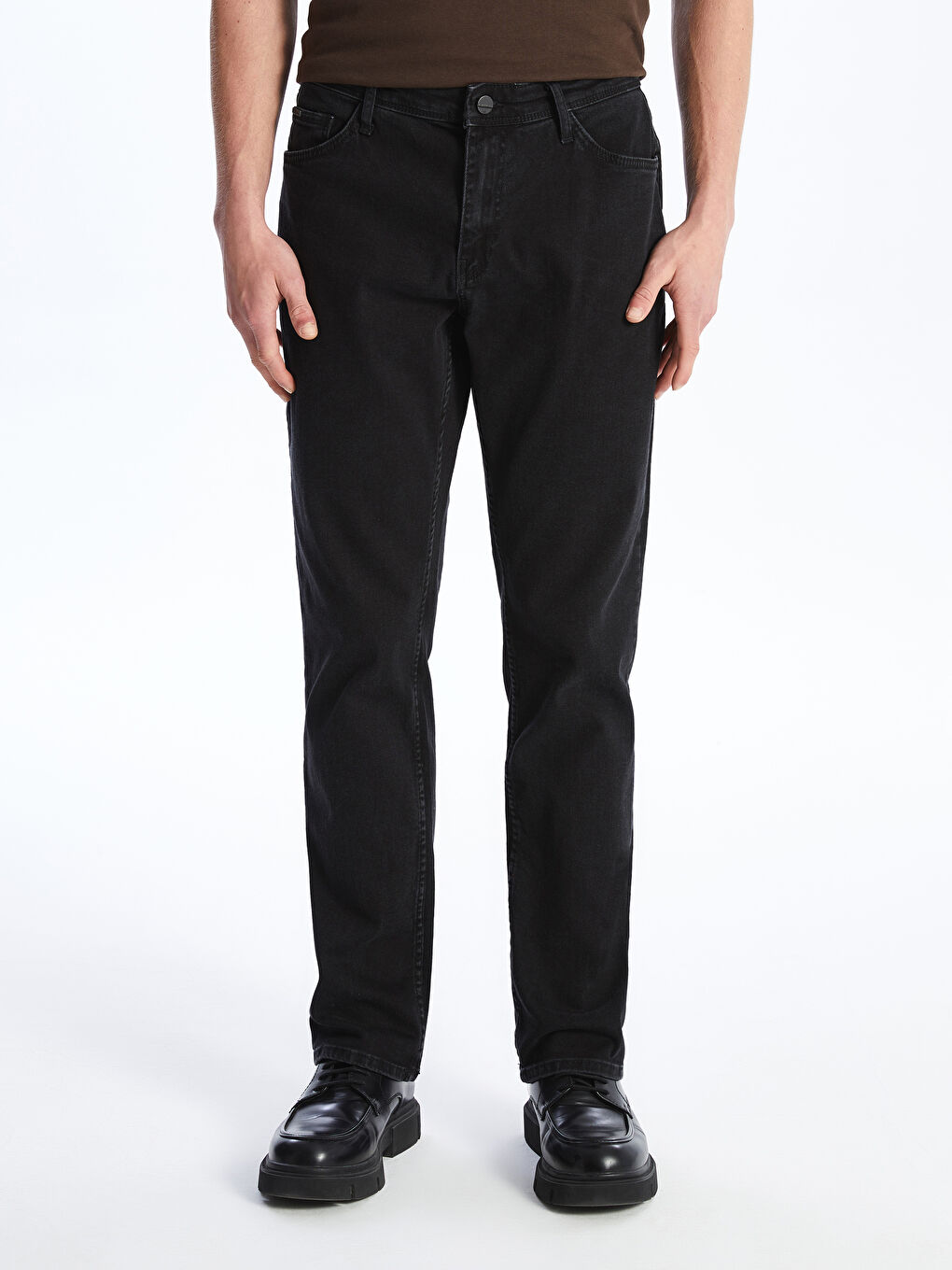 Siyah 779 Regular Fit Erkek Jean Pantolon-2