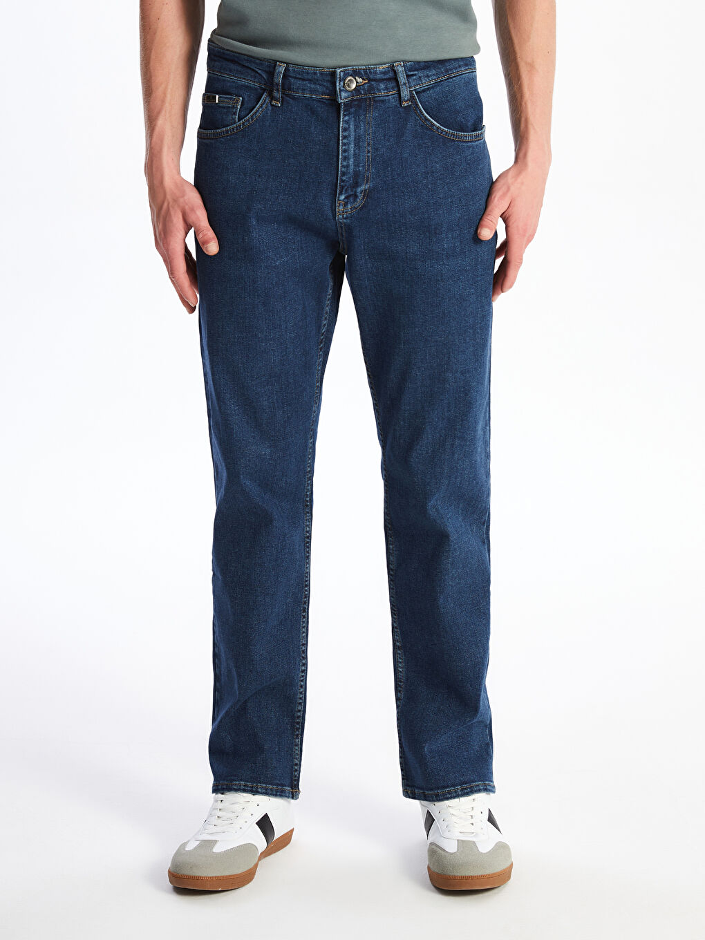 İndigo 790 Rahat Kalıp Erkek Jean Pantolon-2