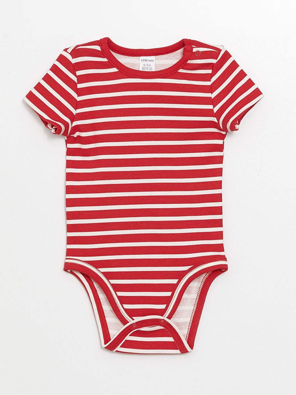 Baby Boy RED Bodysuit-3