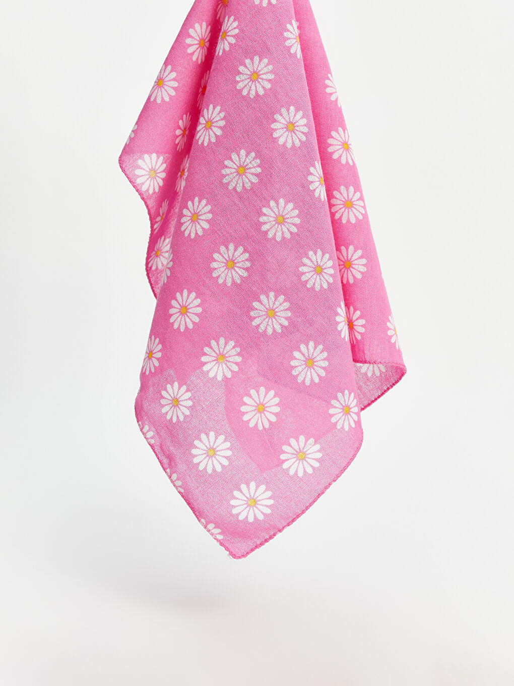 Floral Patterned Women's Scarf -S4MP19Z8-LT4