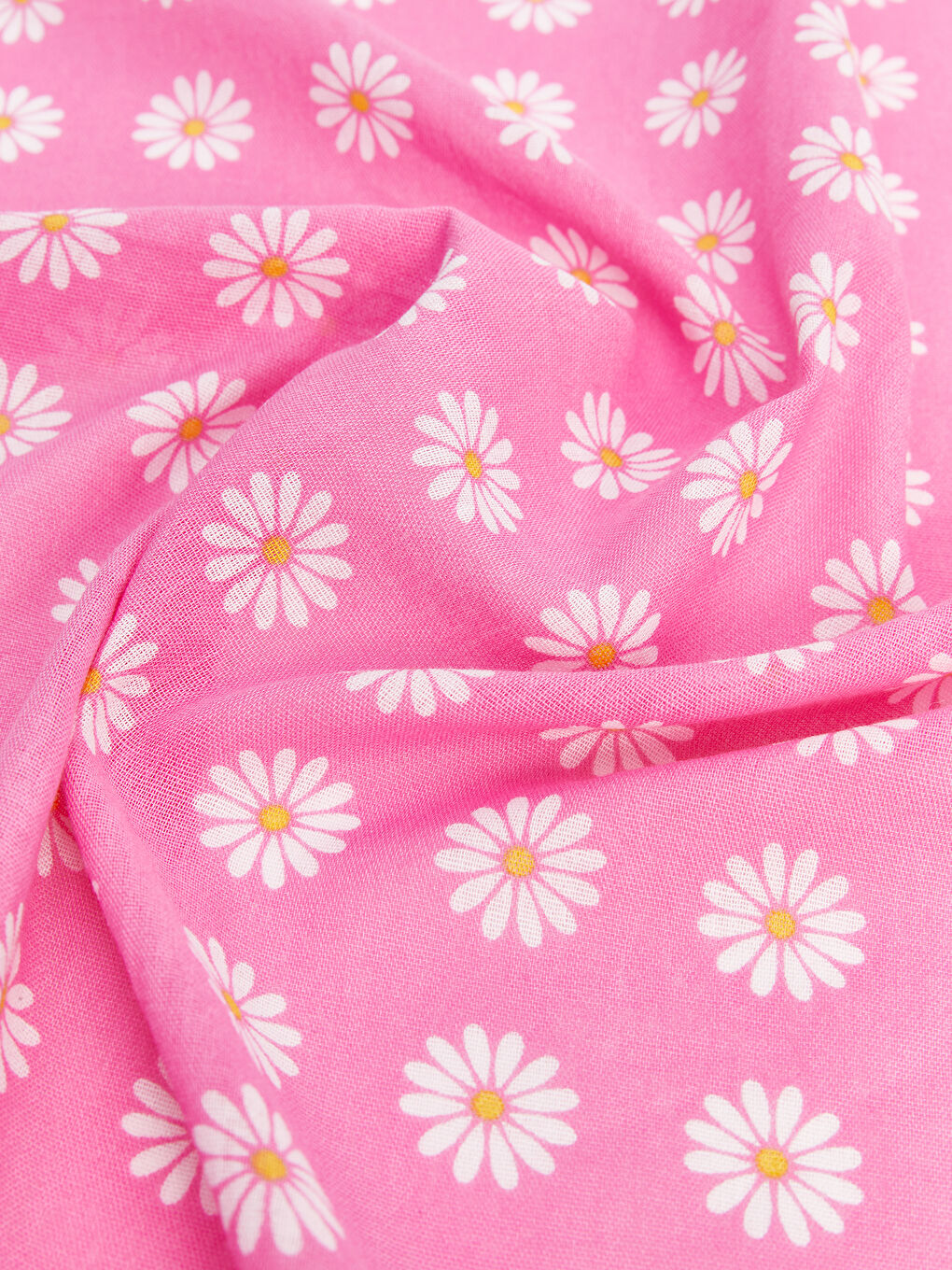 Floral Patterned Women's Scarf -S4MP19Z8-LT4