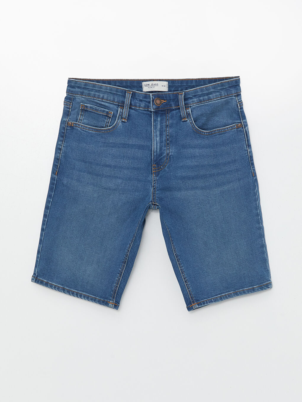 Slim Fit Men's Denim Shorts -S4MQ42Z8-H45