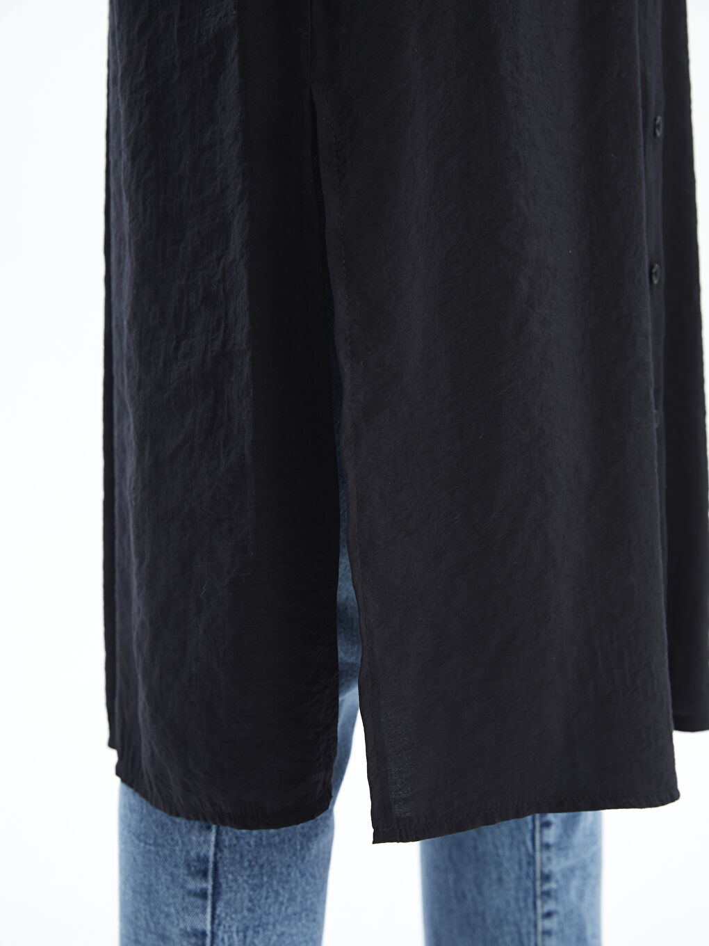 Plain Oversize Women's Shirt Tunic -S4MQ56Z8-CVL